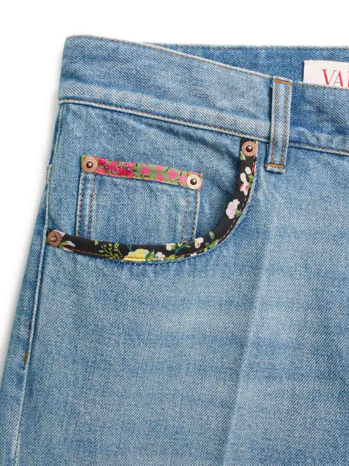 Shop Valentino Jeans Boot-cut - Denim