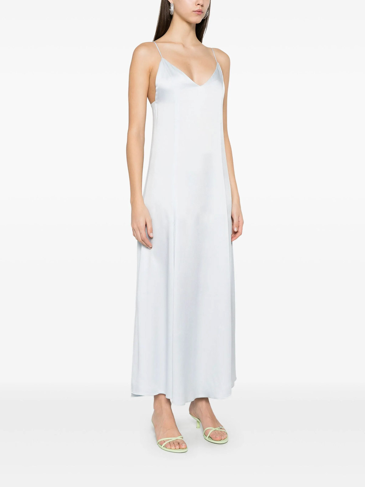Shop Forte Forte Vestido Midi - Beis