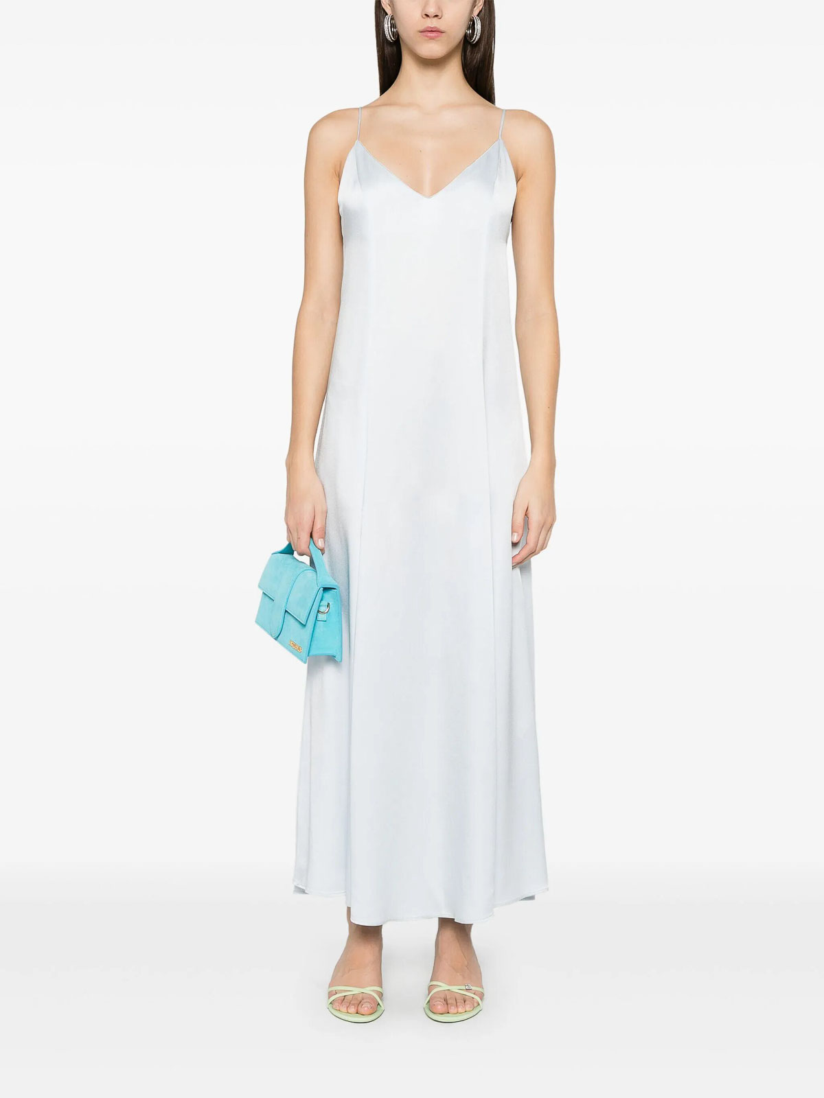 Shop Forte Forte Vestido Midi - Beis