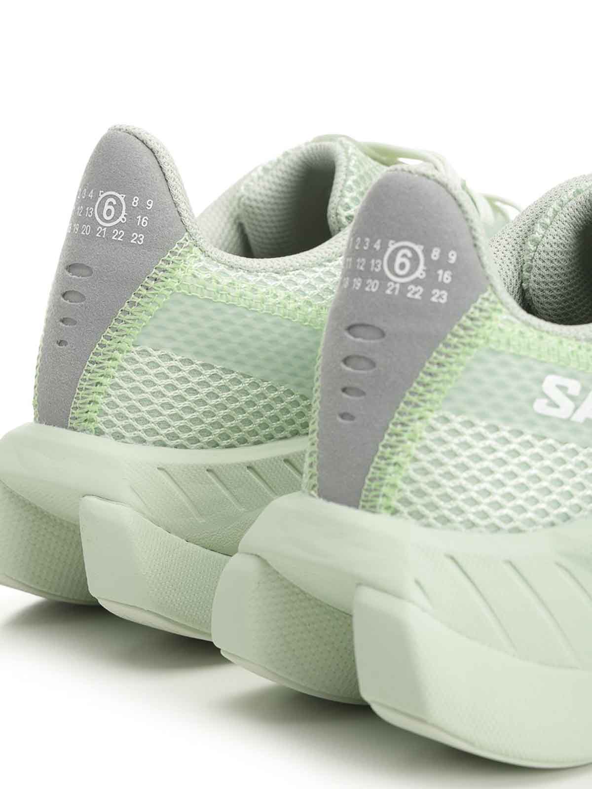 Mm6 Maison Margiela Green Salomon Edition Spectur 2 Sneakers