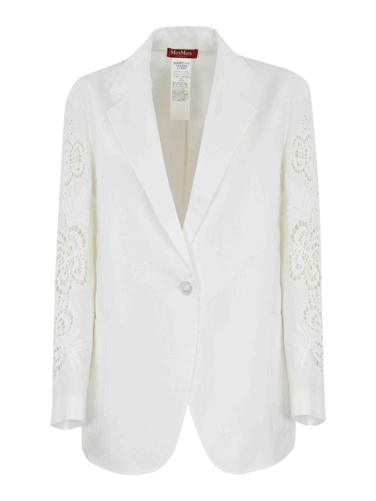 Max Mara Angiza Linen Canvas Jacket