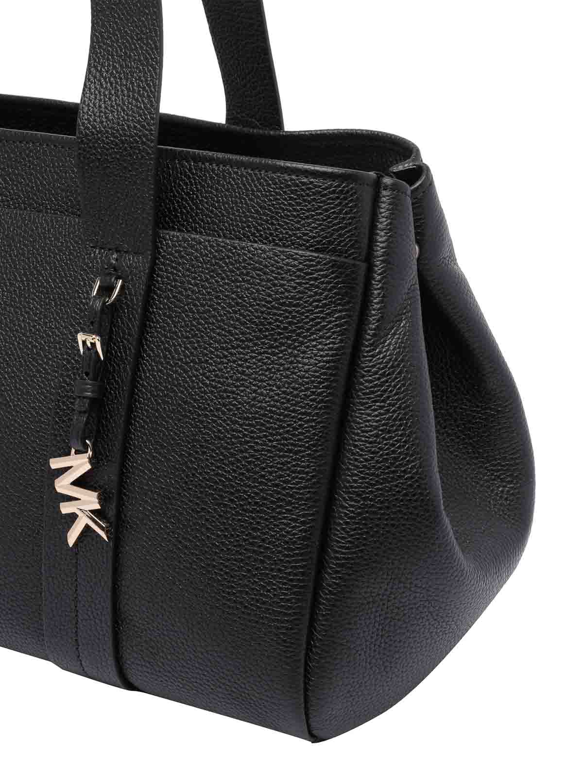 Michael Michael Kors Black Large Romee Tote Bag