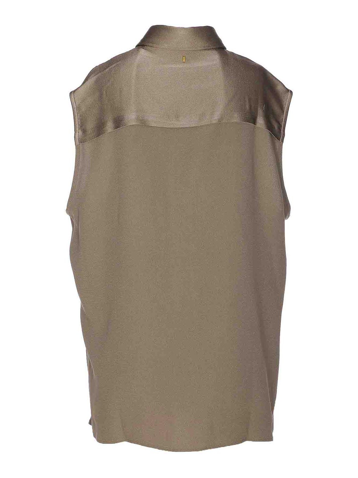 Ami Alexandre Mattiussi Ami Paris Shirts In Brown