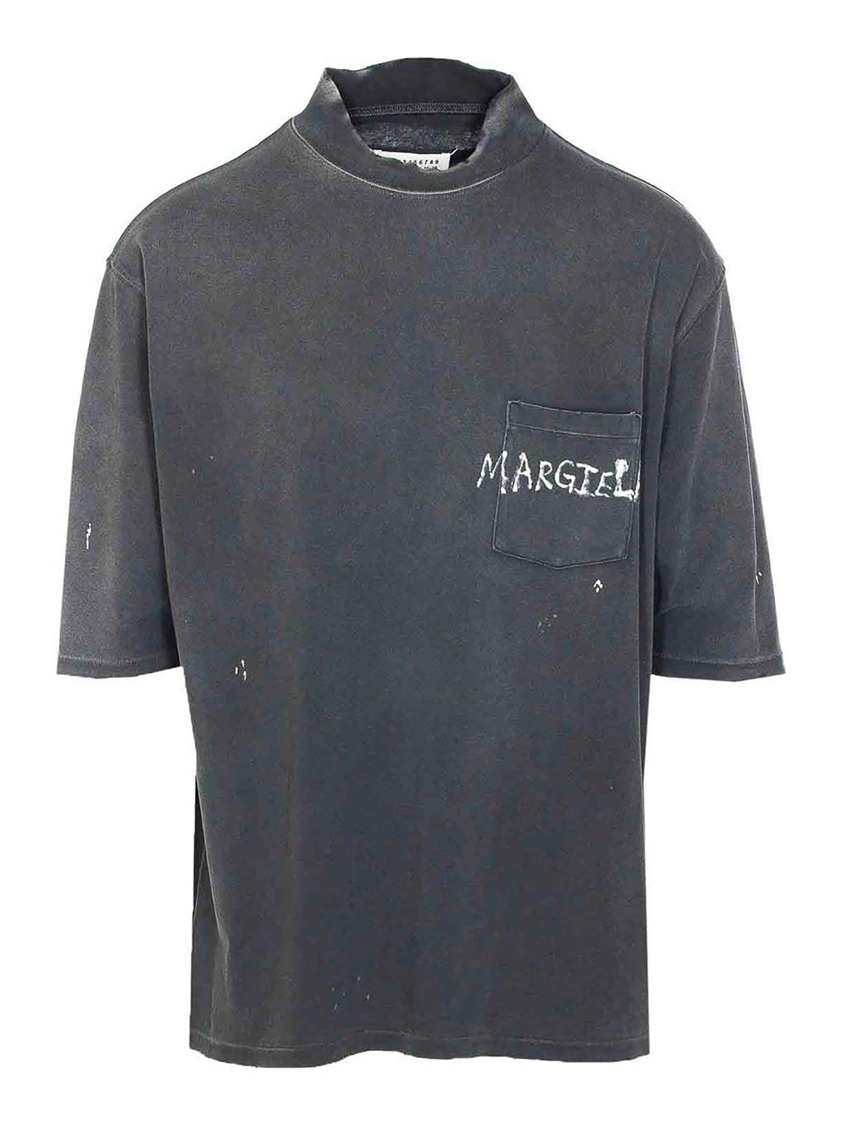 Maison Margiela Graffiti logo t-shirt - Grey|S50GC0714S24567861