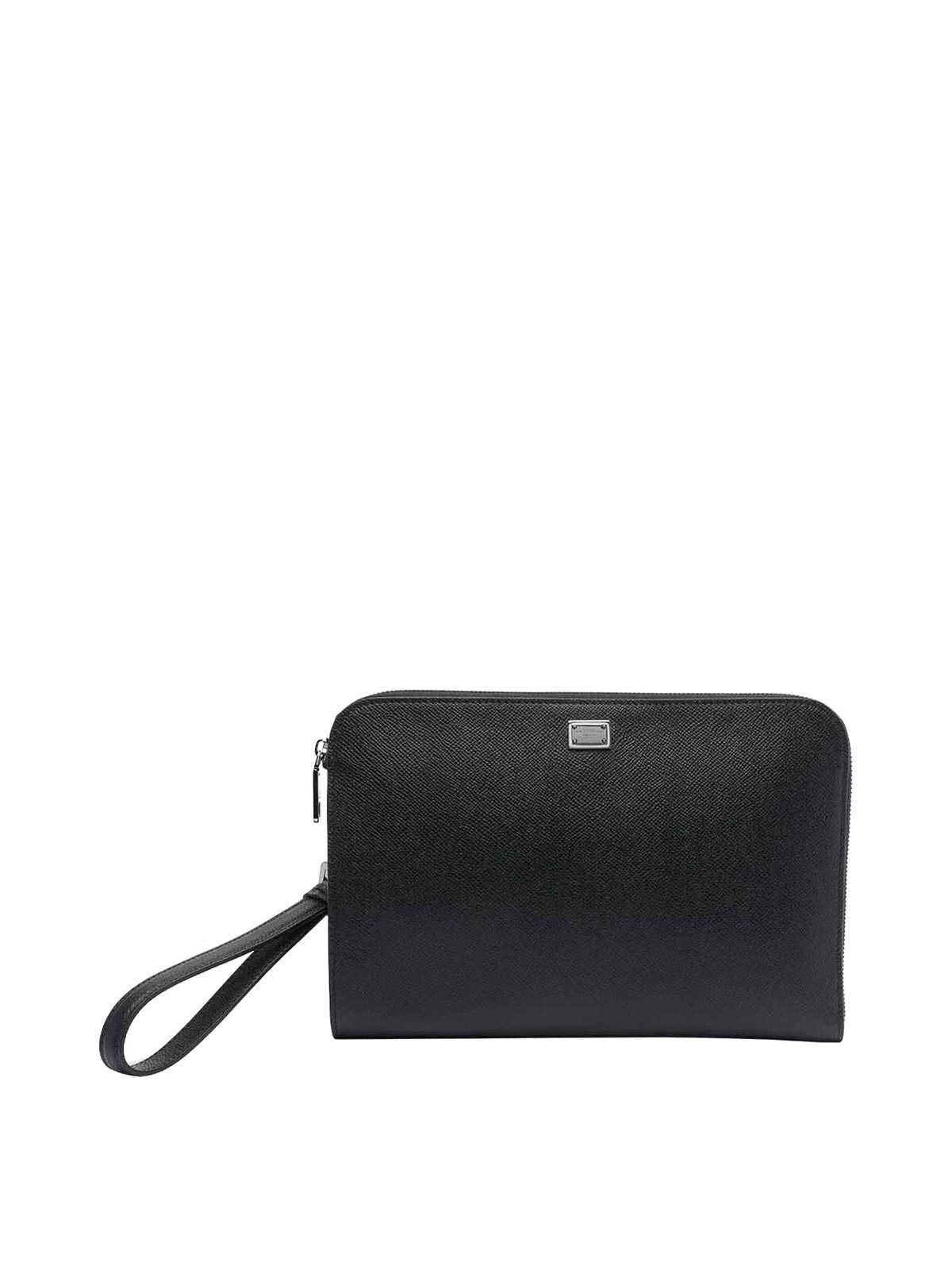 (送料・関税込) Dolce & Gabbana Sicily Clutch Medium (black) Large Sicily clutch handbag in Black for Women | Dolce&Gabbana®