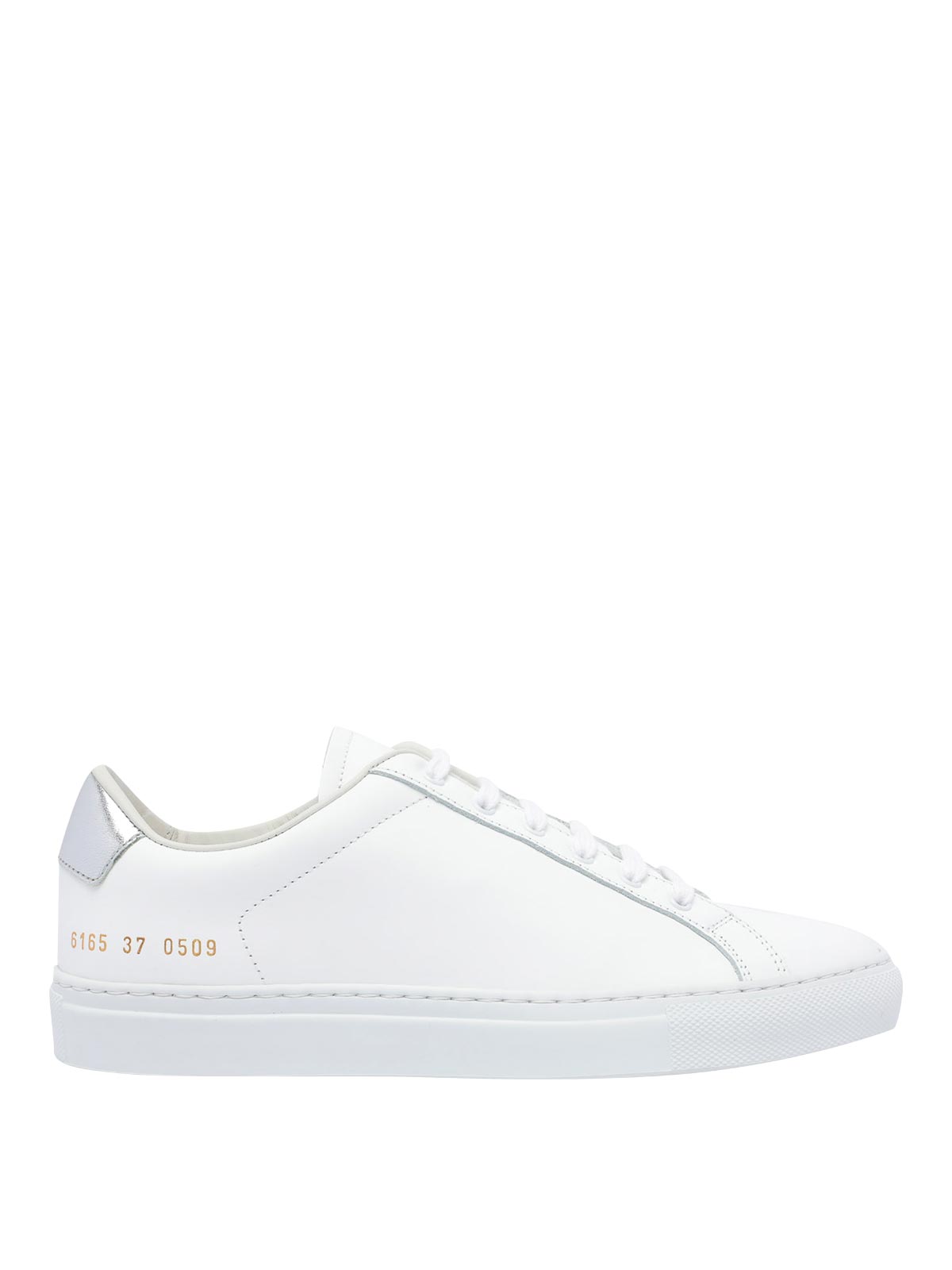 Common Projects White Retro Classic Sneakers