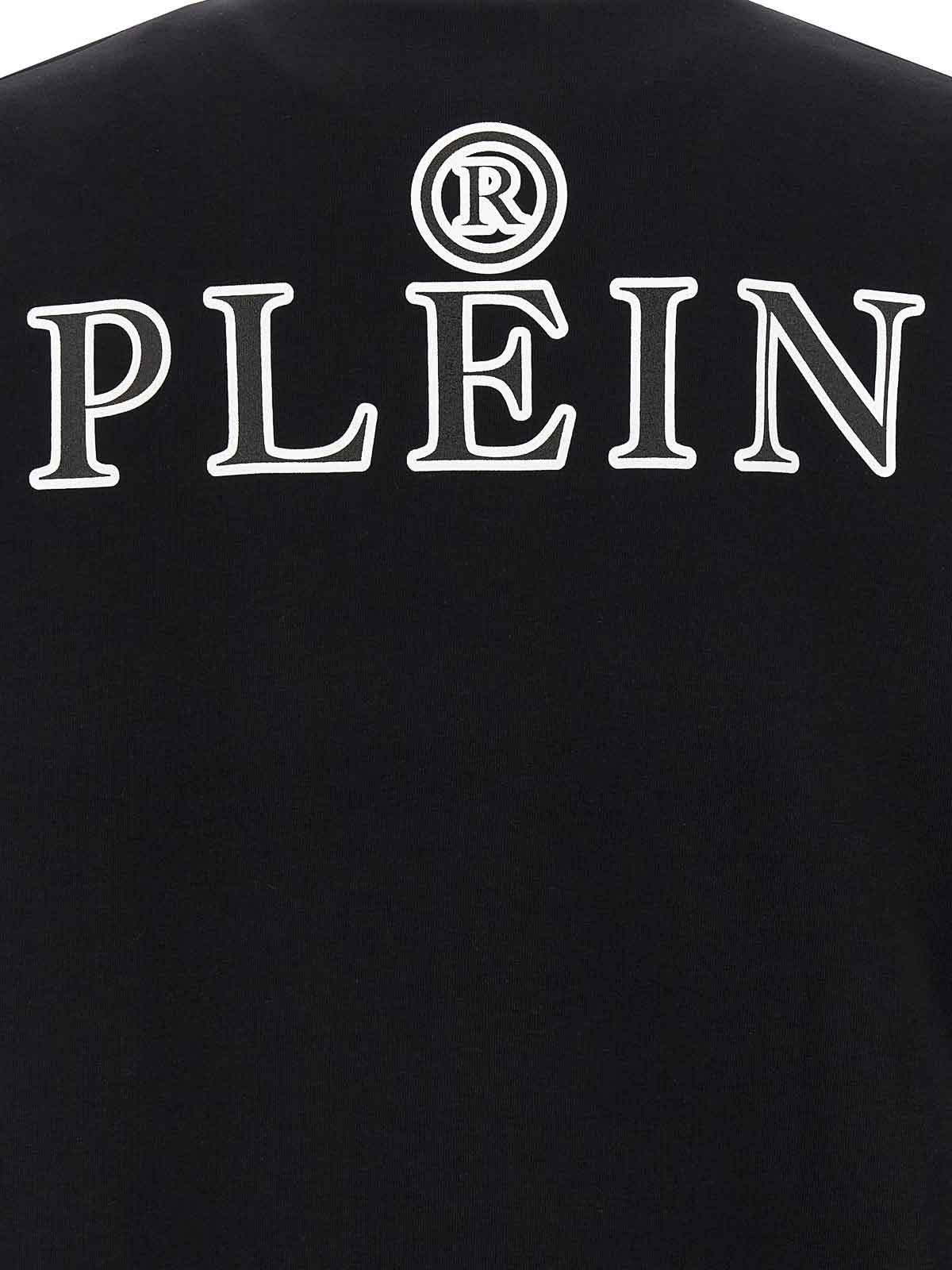 Philipp Plein Logo Patch Hoodie - Black | PAECMJB3612PTE003N0202