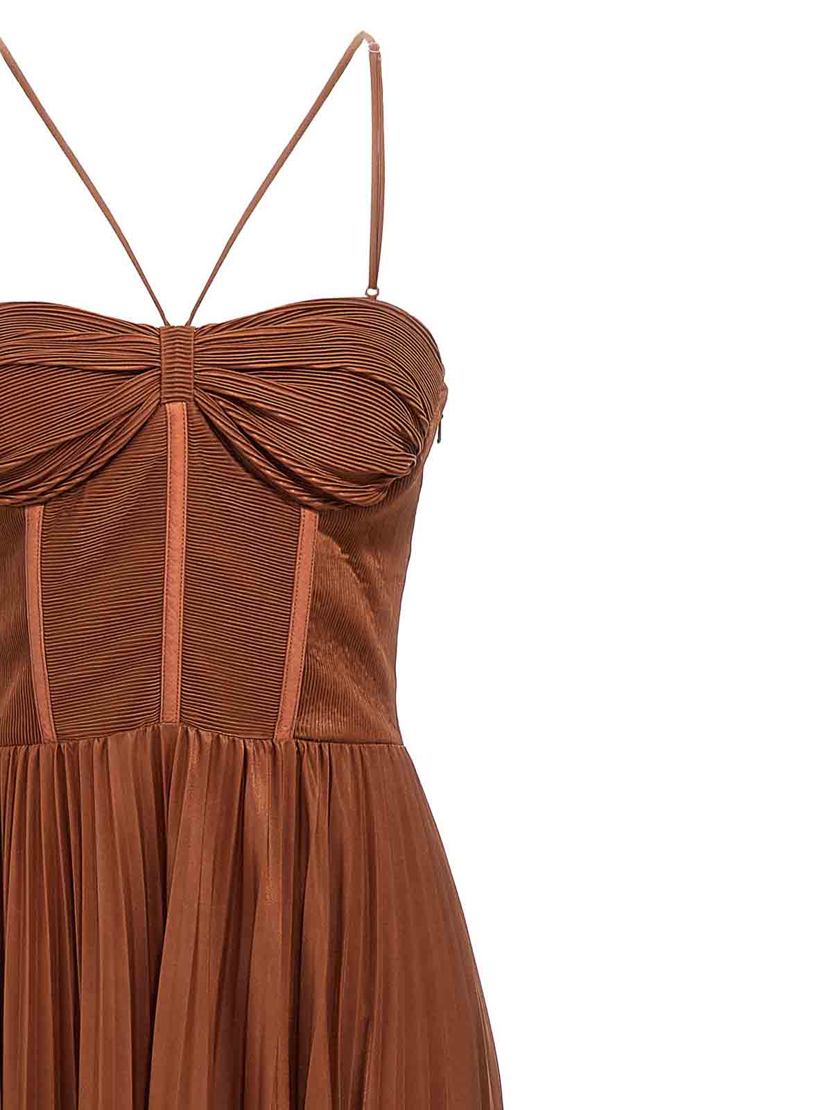 ワンピース PINKO SS25 'Grady' dress (105220A2M2 Z99) Mini dress with padded shoulders and strap PINKO → Shop Online