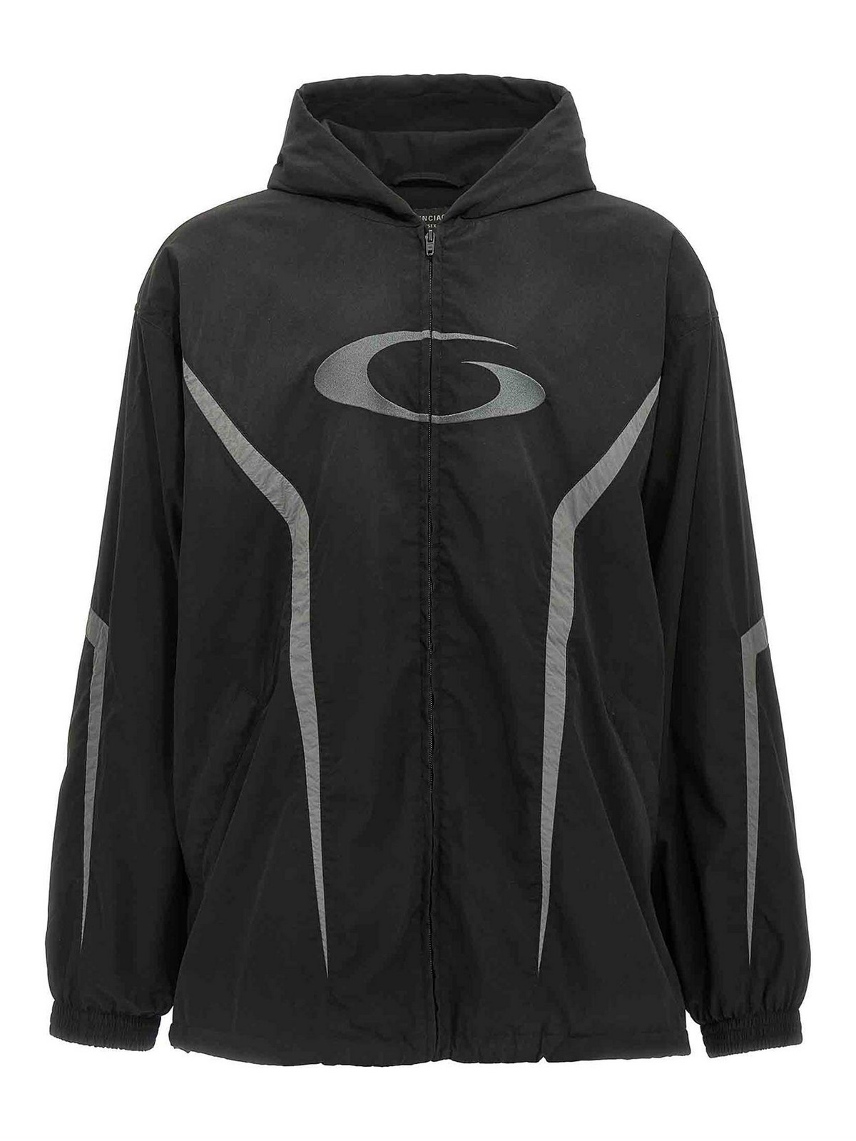 Balenciaga Giacca Tracksuit Loop Sports Icon In Black