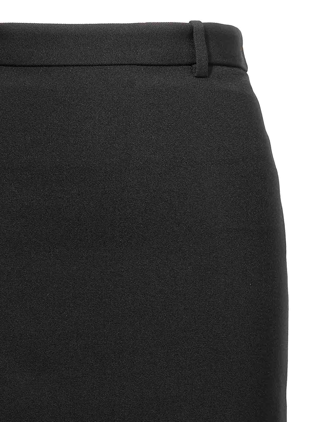 スカート BALENCIAGA Women Skirts 773547TPT241000 Black Wool skirt BALENCIAGA 773547 TPT241000 - Ancote