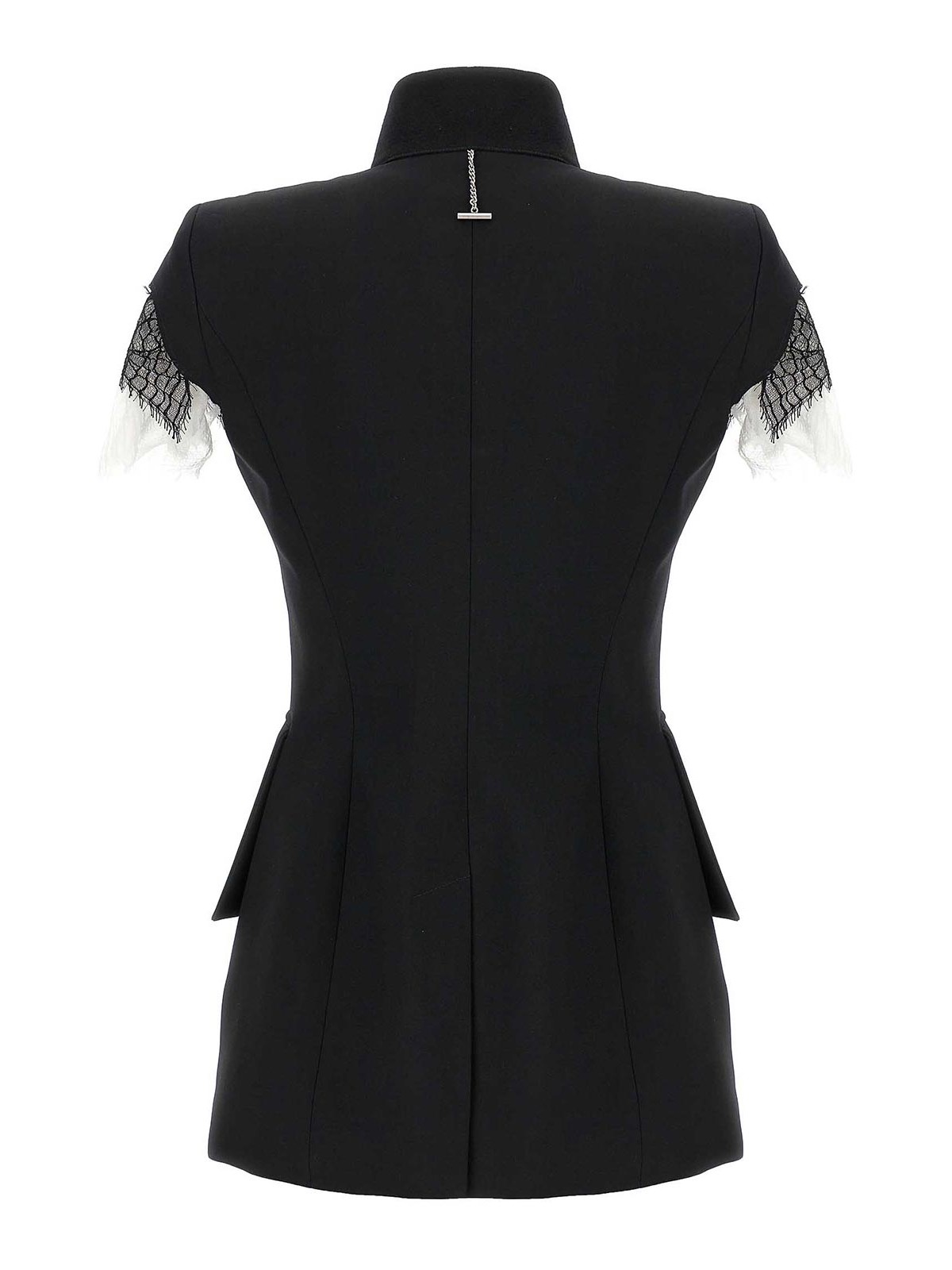 ジャケット MCQUEEN Lace detail blazer Black Alexander Mcqueen Lace Detail Blazer - Black | 822747QJADK1000
