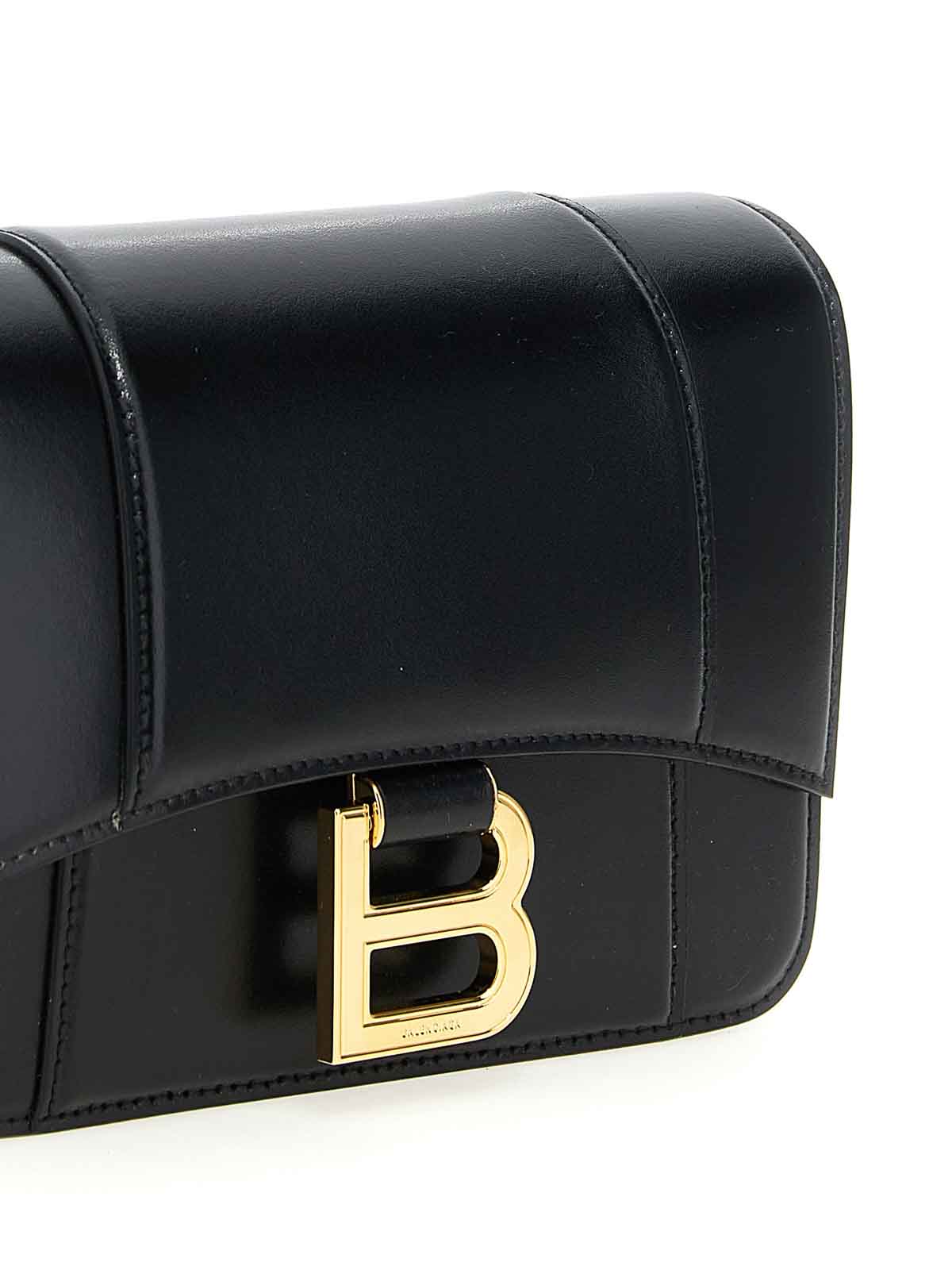 ショルダーバッグ・ポシェット BALENCIAGA Women Messenger Bags 8285222ABQ81000 Black Balenciaga ショルダーバッグ ドローストリング バケットバッグ
