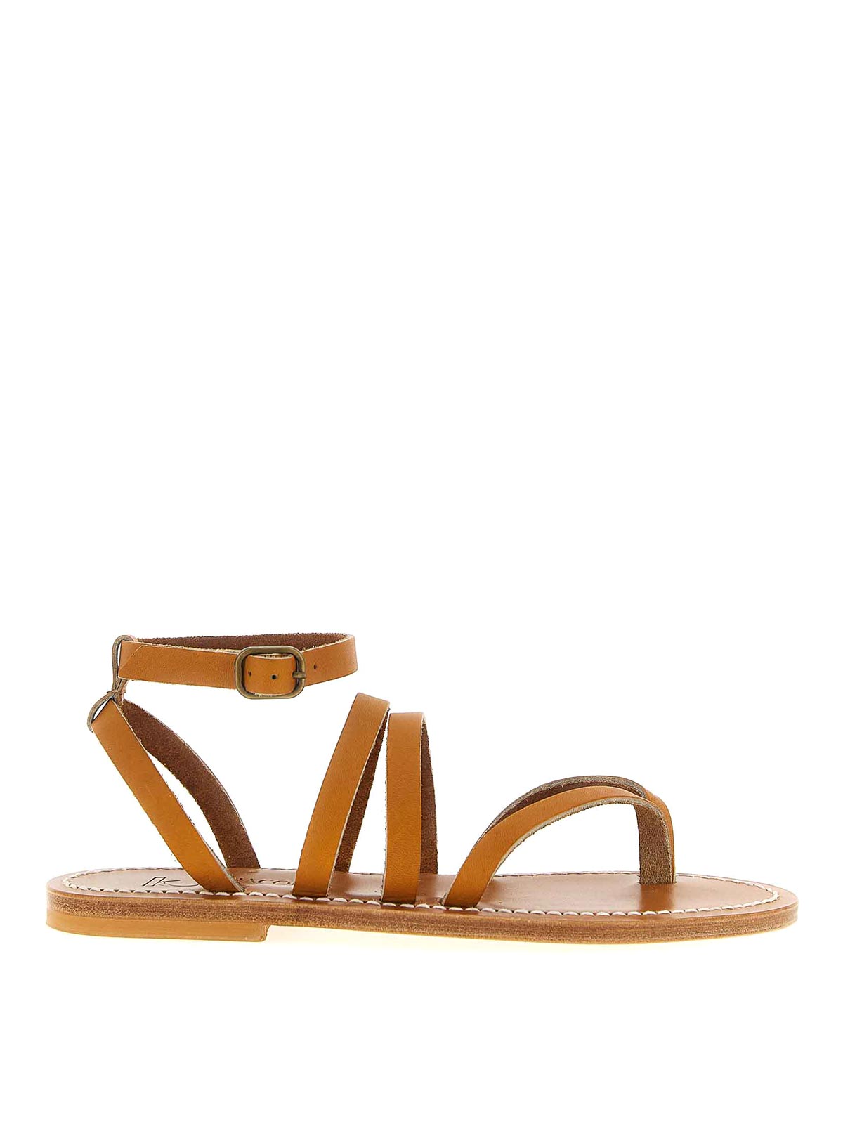 サンダル・ミュール K Jacques SS25 'Hemeree' sandals (HEMEREE PULNATUREL) K Jacques St Tropez Hemeree Sandals - Brown | HEMEREEPULNATUREL