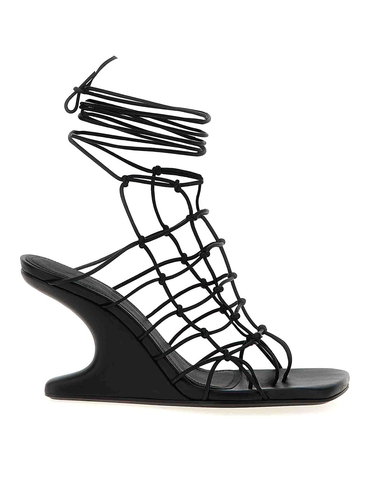 Rick Owens Web Cantilever Sandals