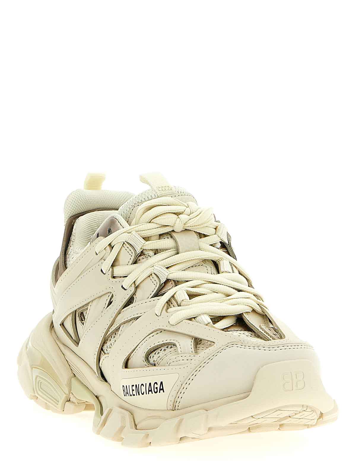 Balenciaga Track Sneakers Beige In Neutral