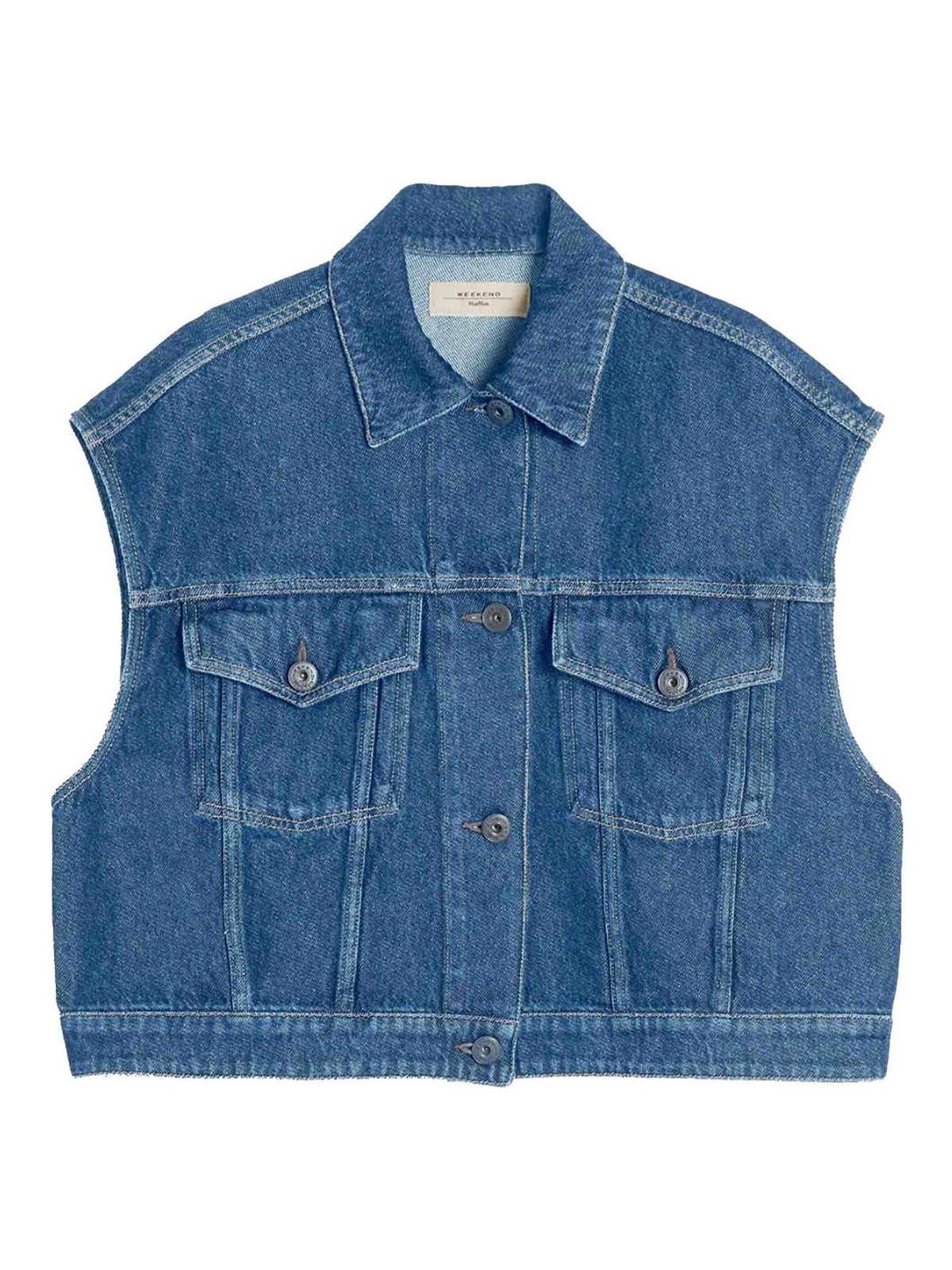 Weekend Max Mara Denim Vest