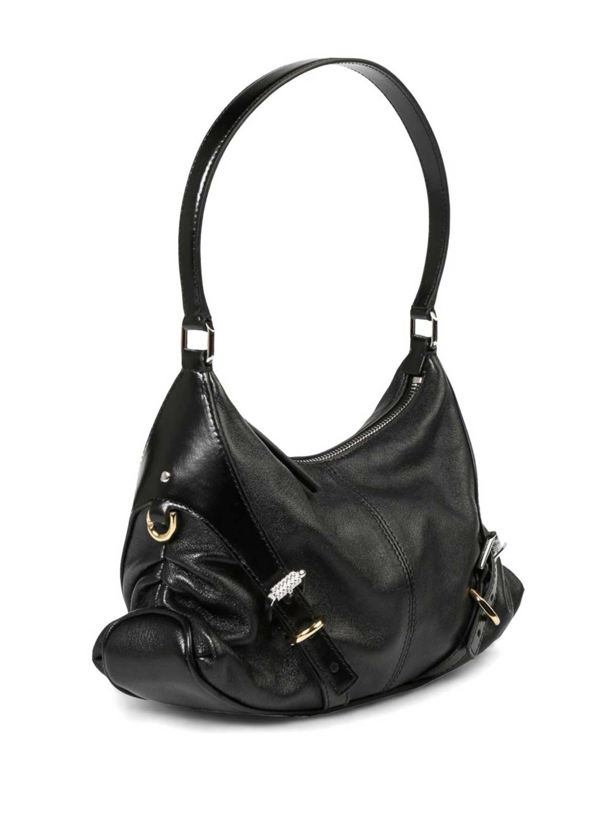 Givenchy Voyou Leather Shoulder Bag