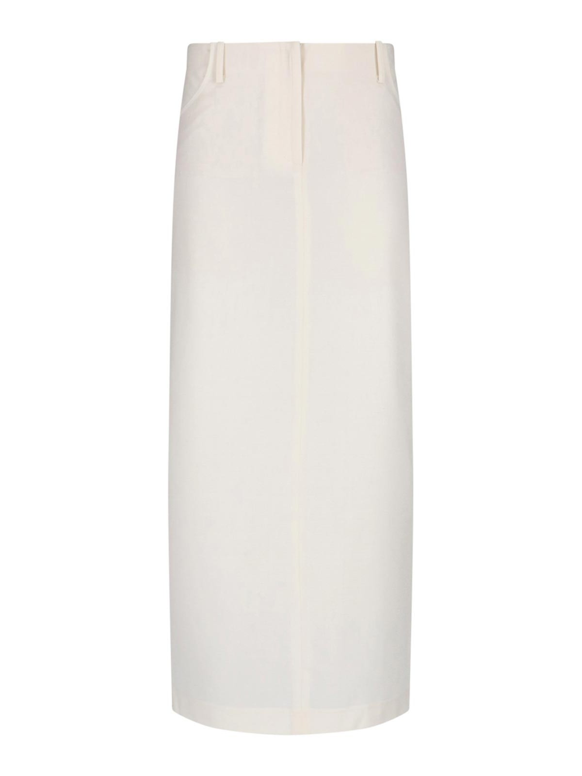 Aya Muse Knee Length And Midi Skirts In Neutral