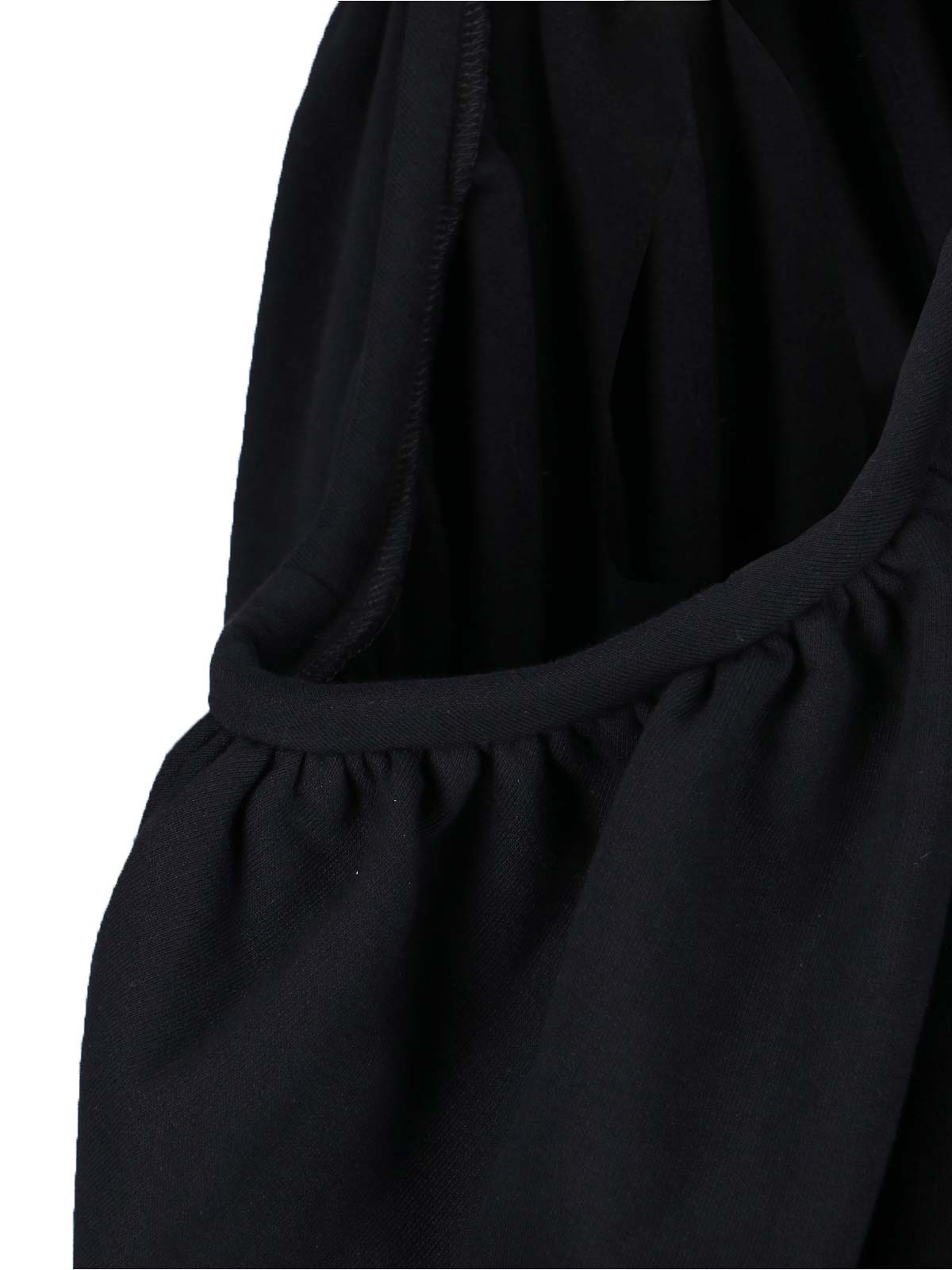Duran Lantik Draped Maxi Dress In Black