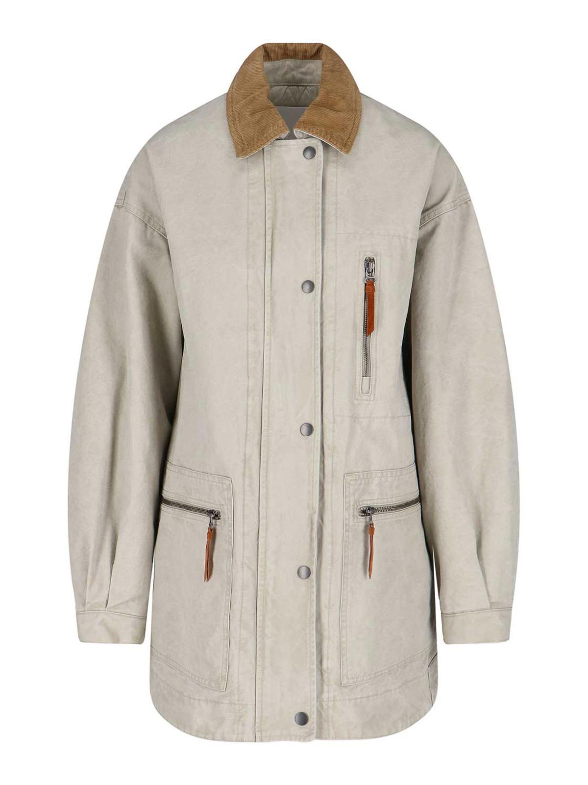 Isabel Marant Étoile Work Jacket In Metallic