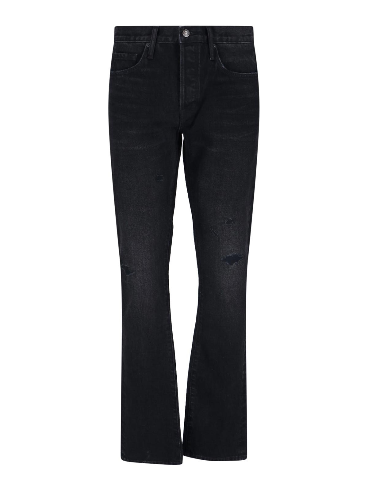 Tom Ford Logo Logo jeans - Black - Men | DPH001DMC058S25LB700