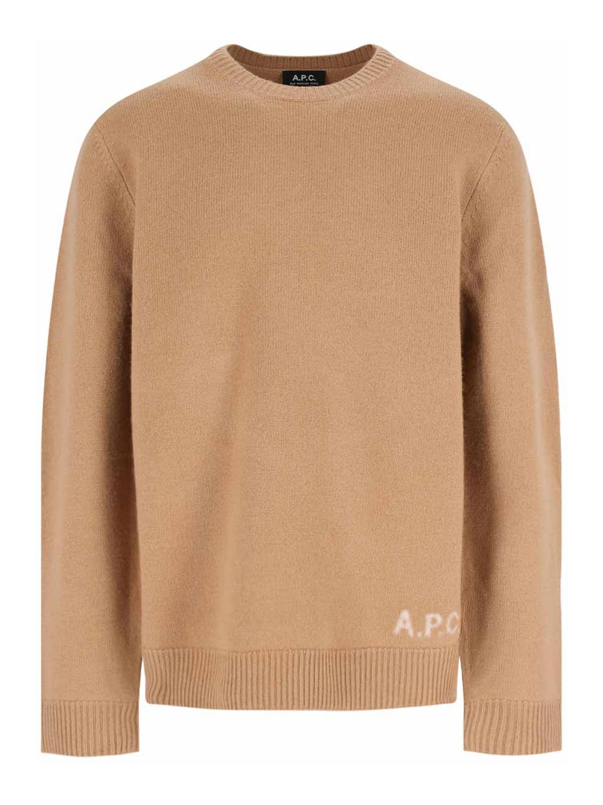 Apc Merino Wool Sweater In Neutral
