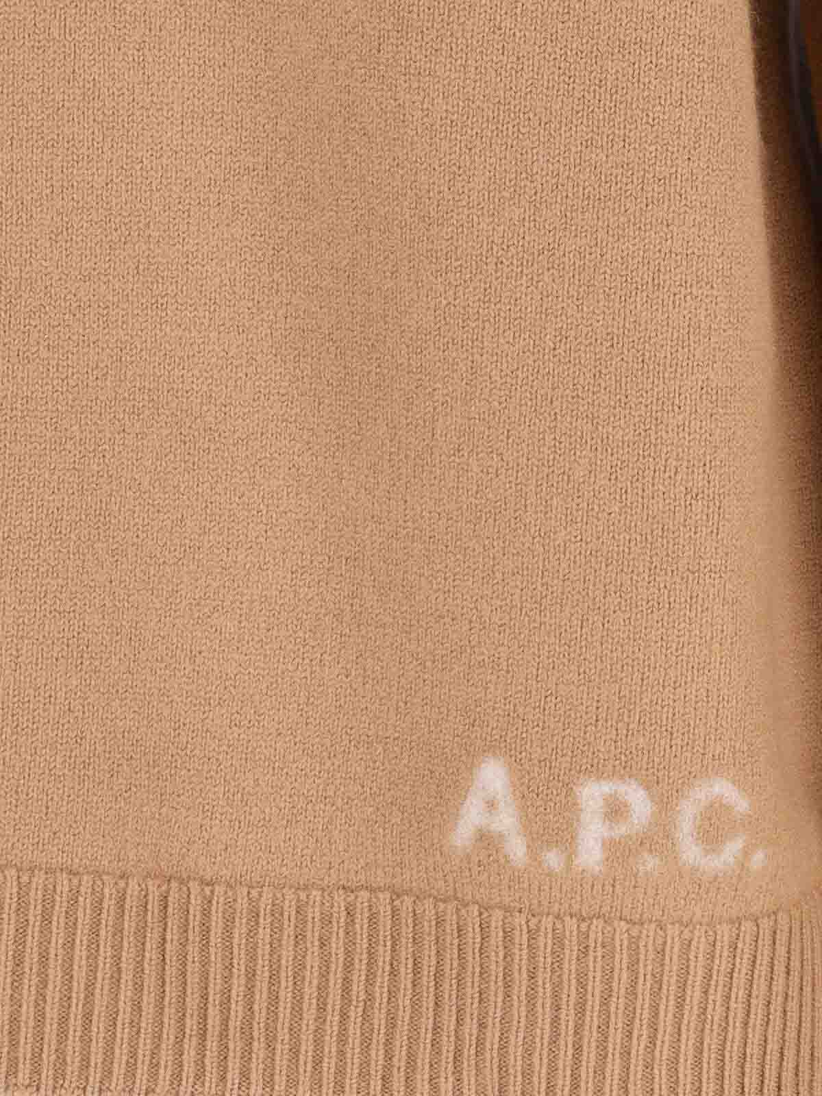 Apc Merino Wool Sweater In Neutral