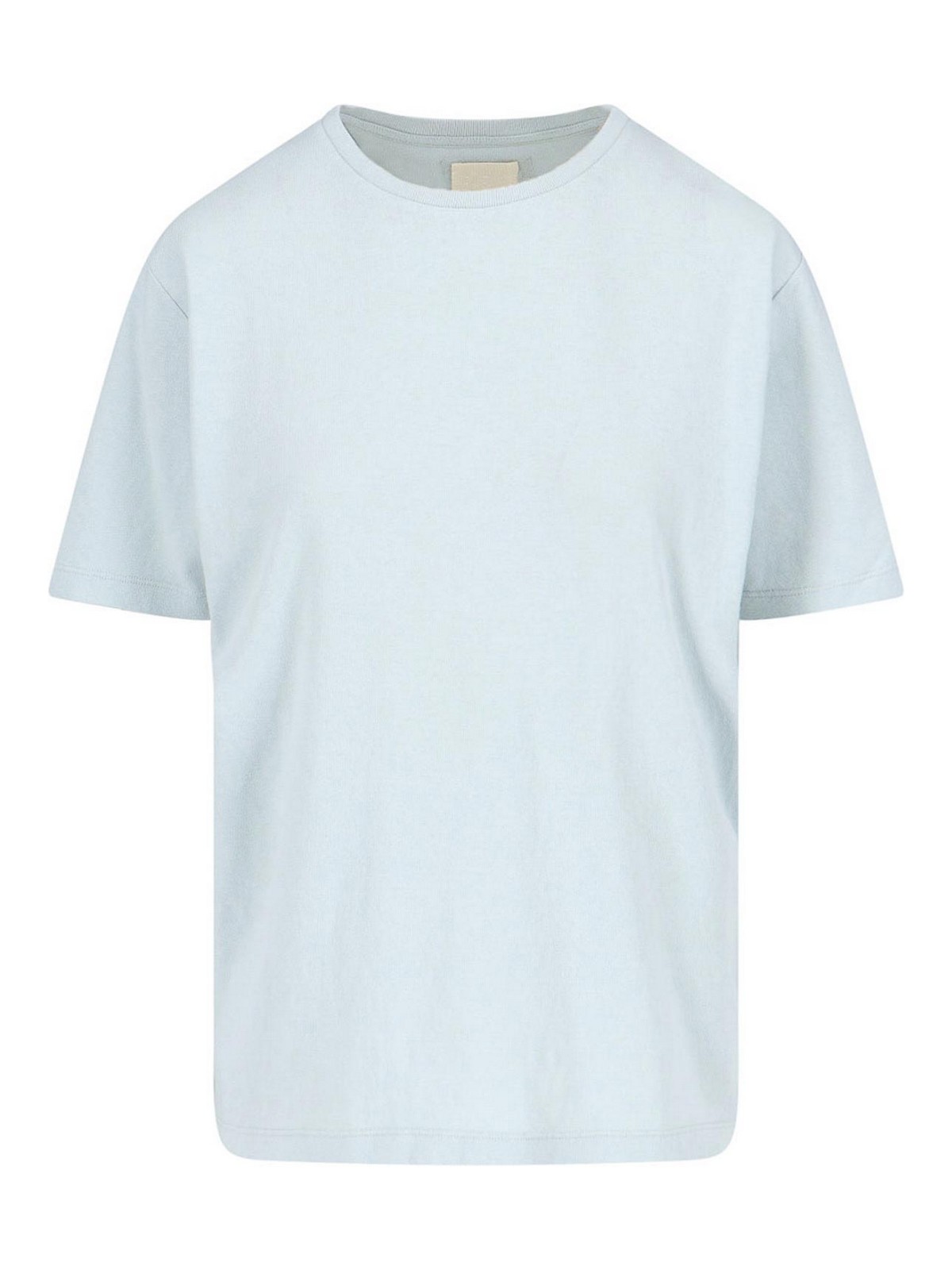 Khaite Logo T-shirt In Blue