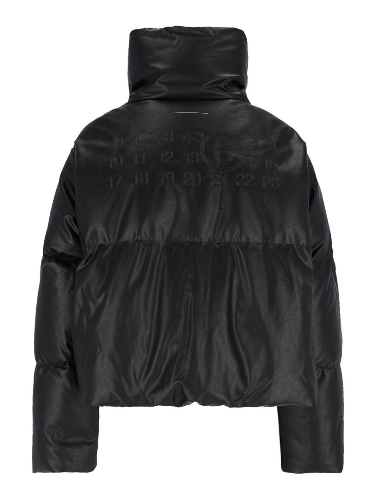 Mm6 Maison Margiela Mm6 By Maison Margiela Oversized Black Sports Jacket With Double-zipper Closure In Black