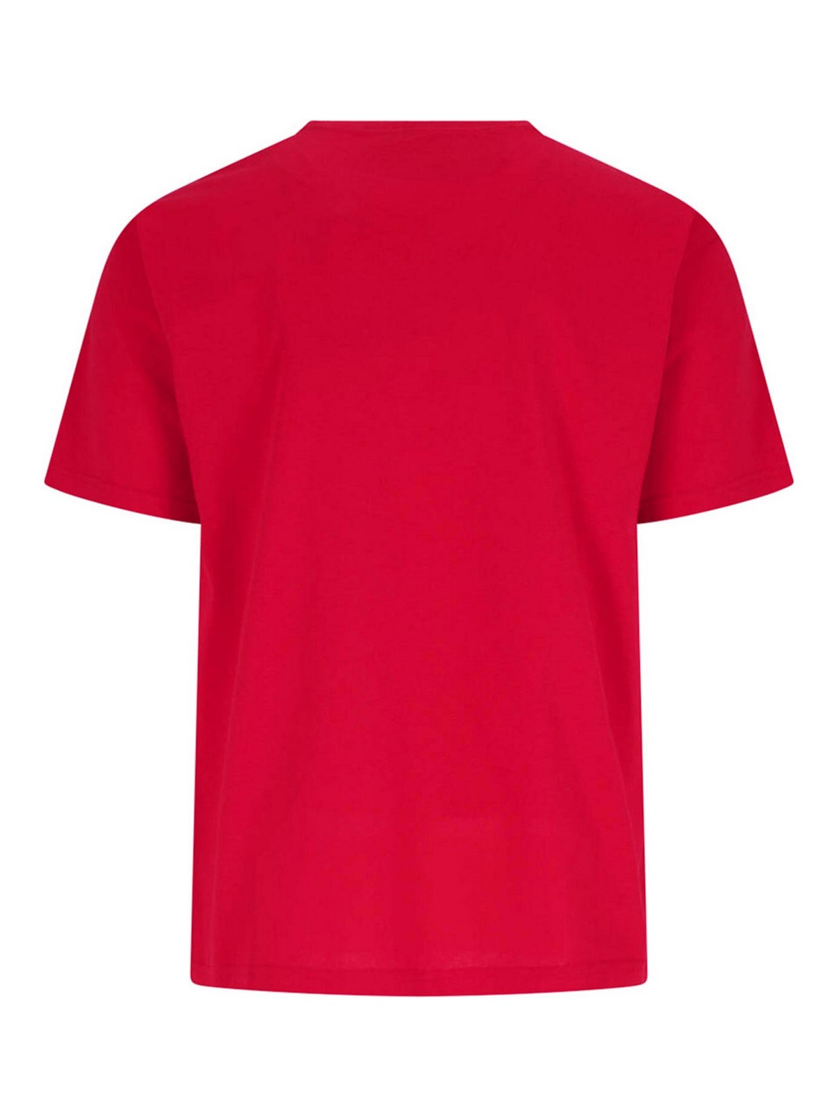 Valentino Garavani T-shirt With Le Chat De La Maison Print In Red
