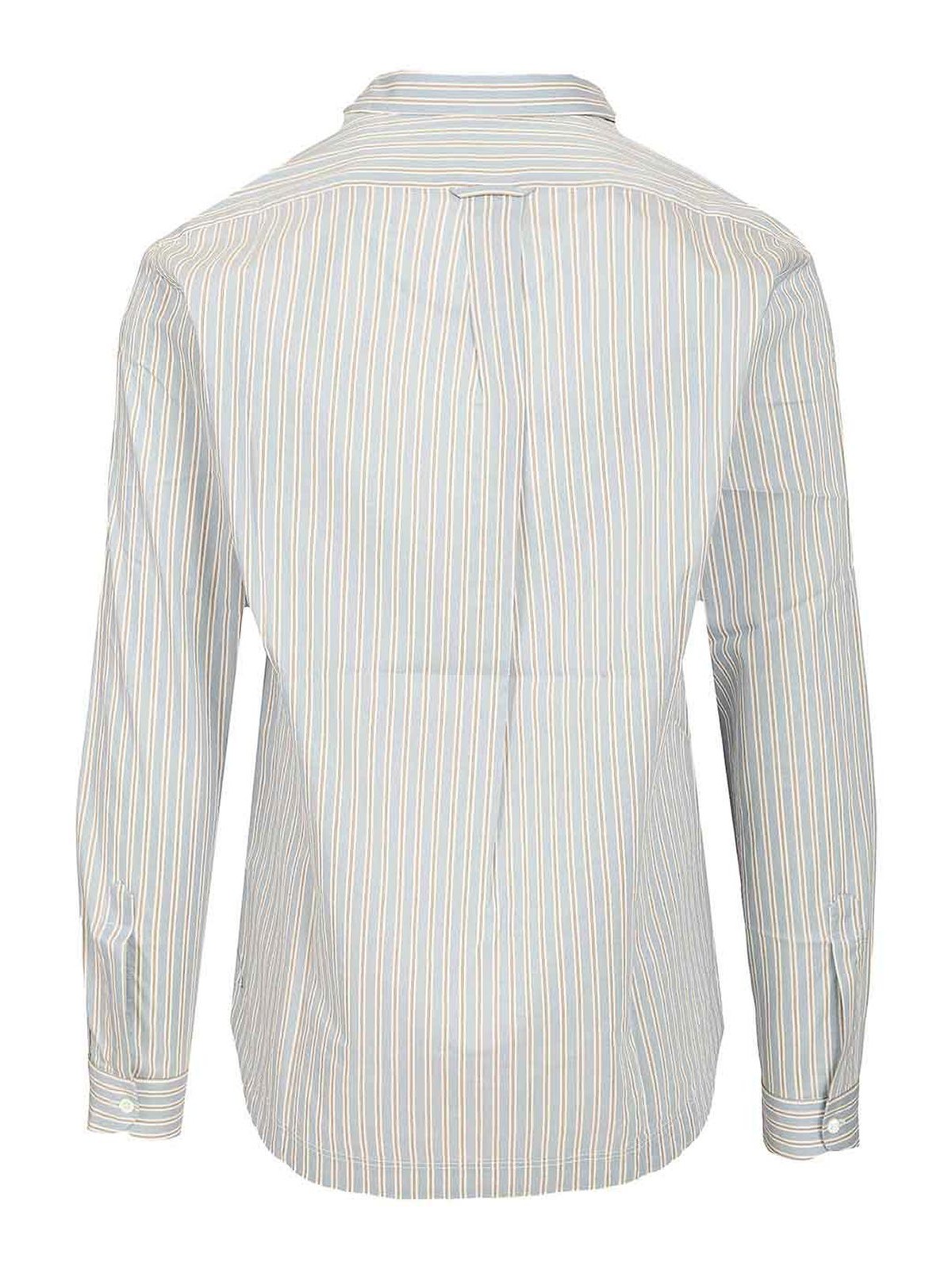 Barena Venezia Pavan Shirt In Cotton And Silk In White