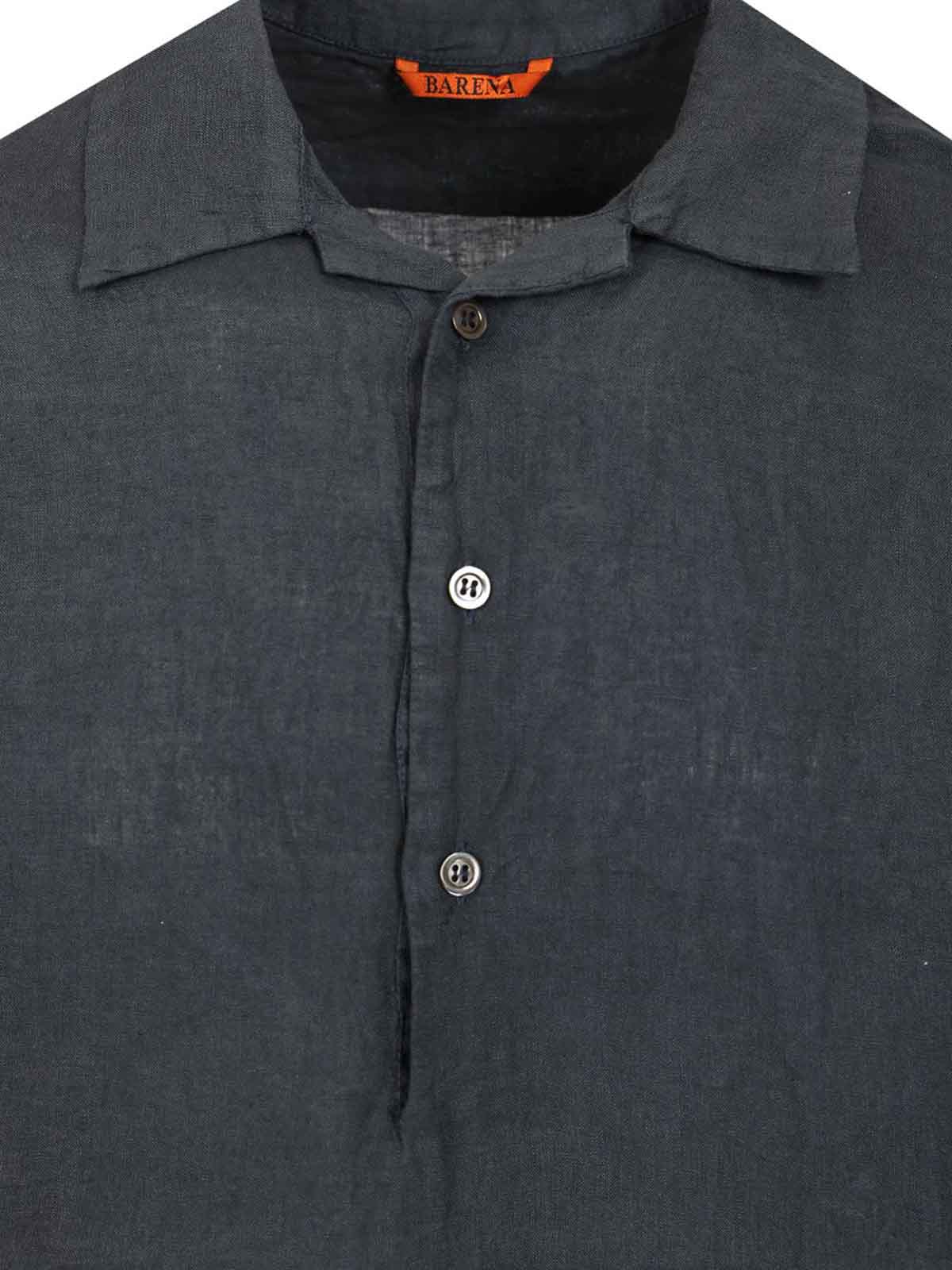 Barena Venezia Barena Man Shirt Navy Blue Size 46 Cotton In Blue