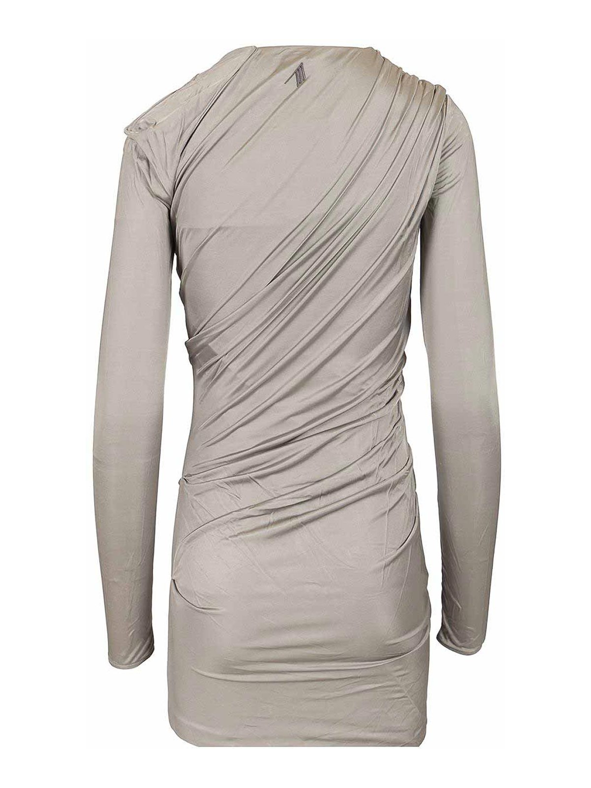 Attico Vestido Corto - Gris