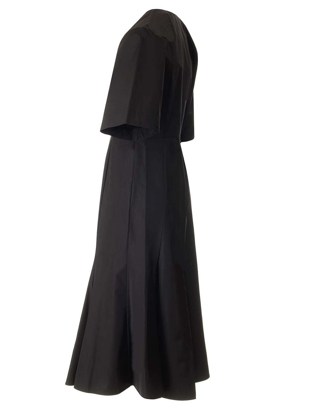 Ami Alexandre Mattiussi Vestido Midi - Negro