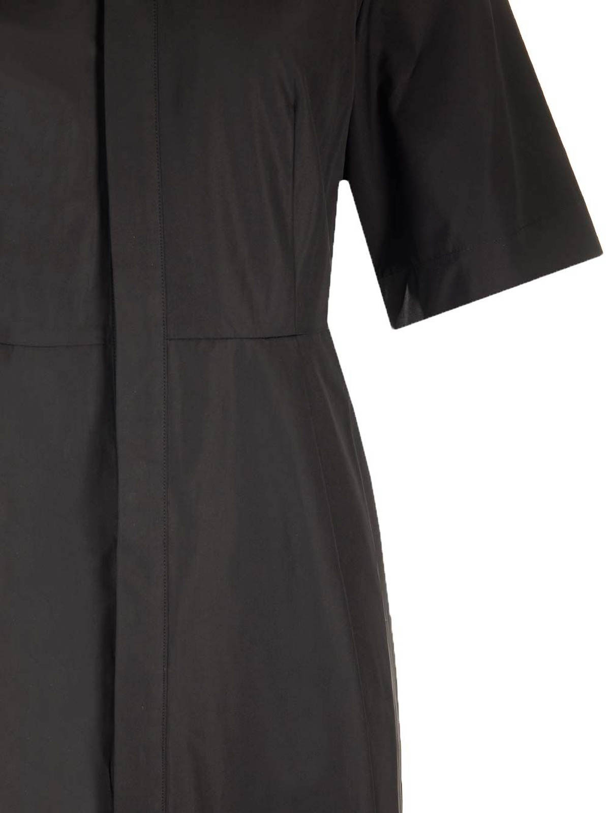 Ami Alexandre Mattiussi Vestido Midi - Negro