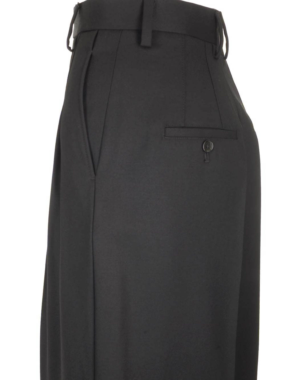 Ami Alexandre Mattiussi Pantalón Casual - Negro
