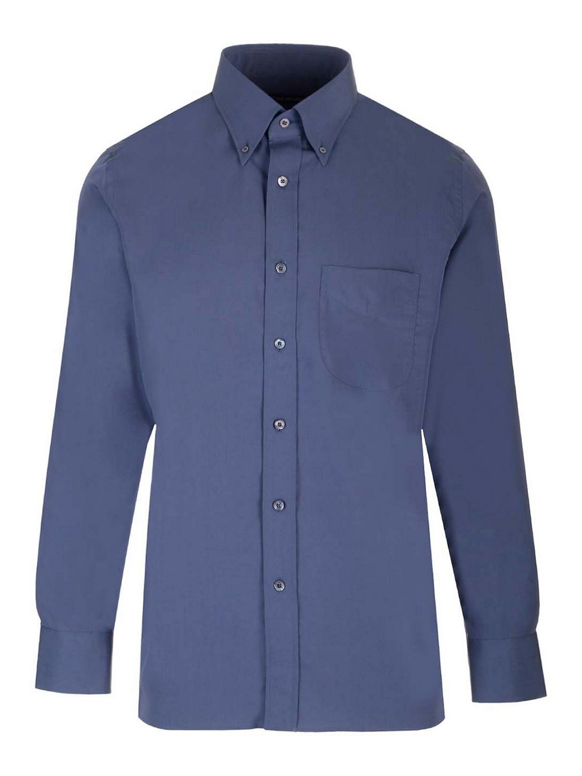 Tom Ford Lyocell Shirt With Rear Yoke And Button-down Collar