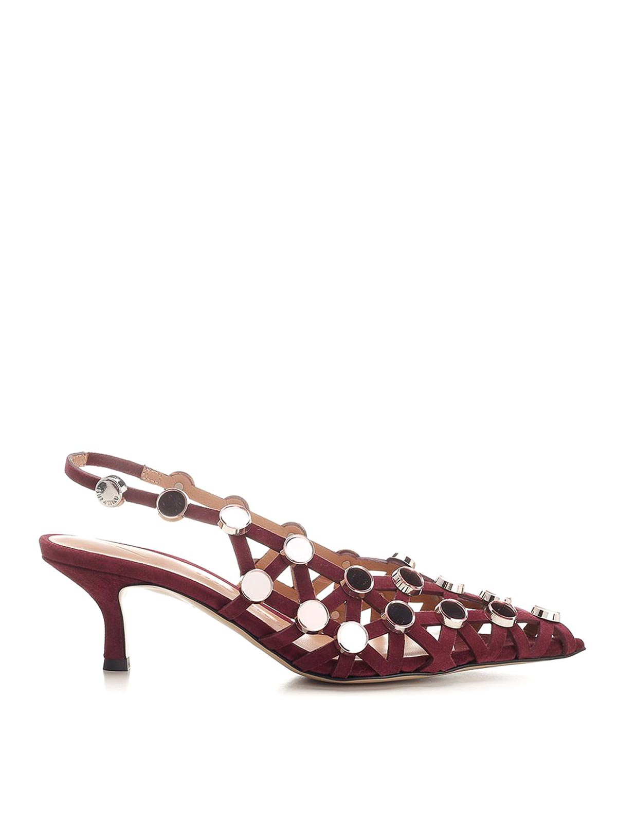 Attico Zapatos De Salón - Rojo Oscuro