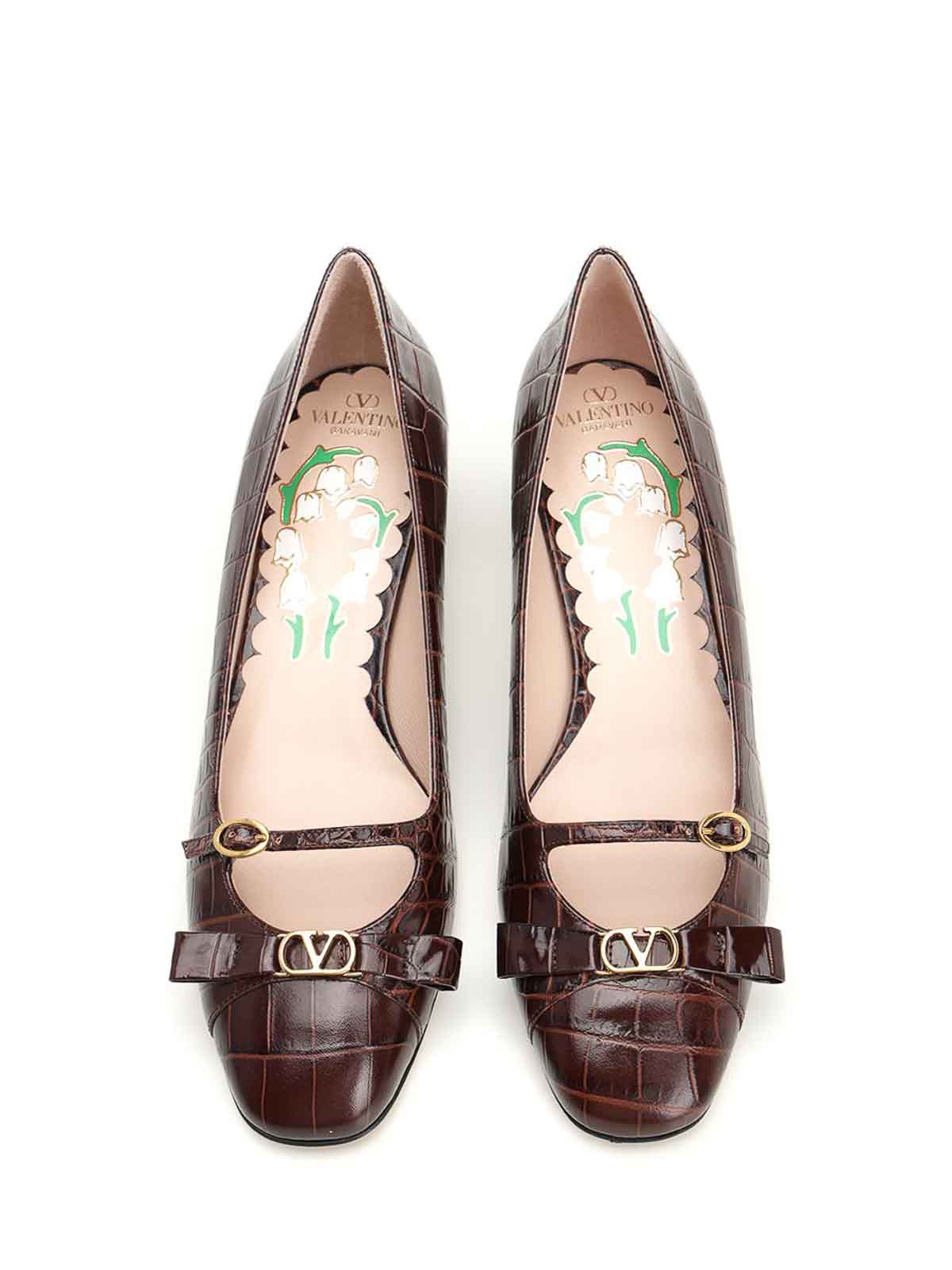 Valentino Zapatos De Salón - Marrón