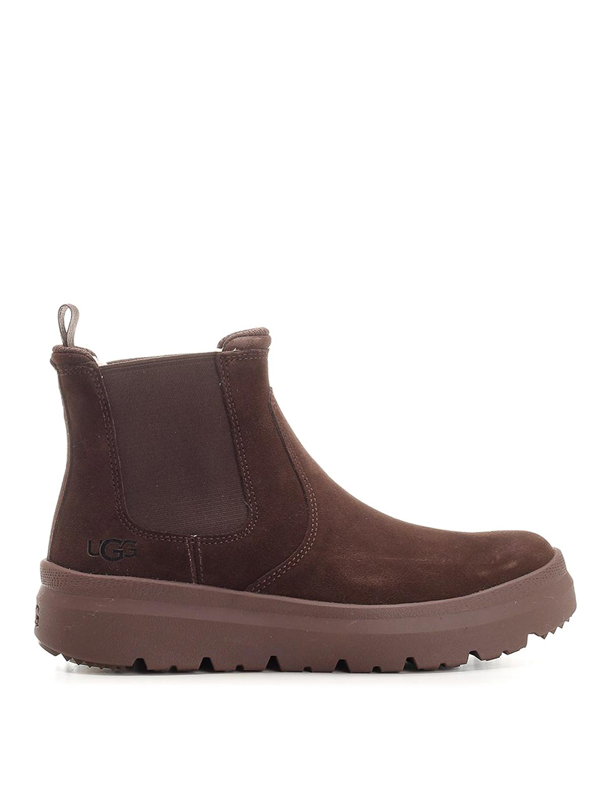 Ugg Chelsea Burleigh Boot Boots Brown In Brown