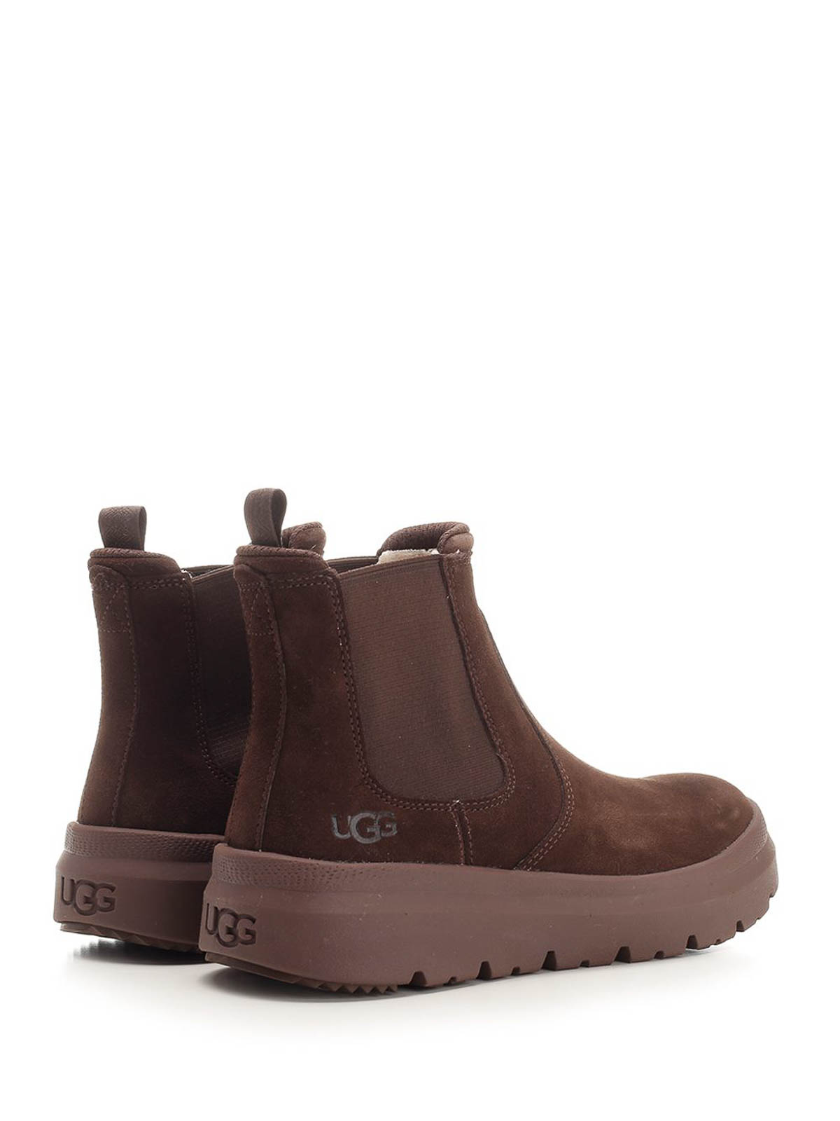 Ugg Chelsea Burleigh Boot Boots Brown In Brown