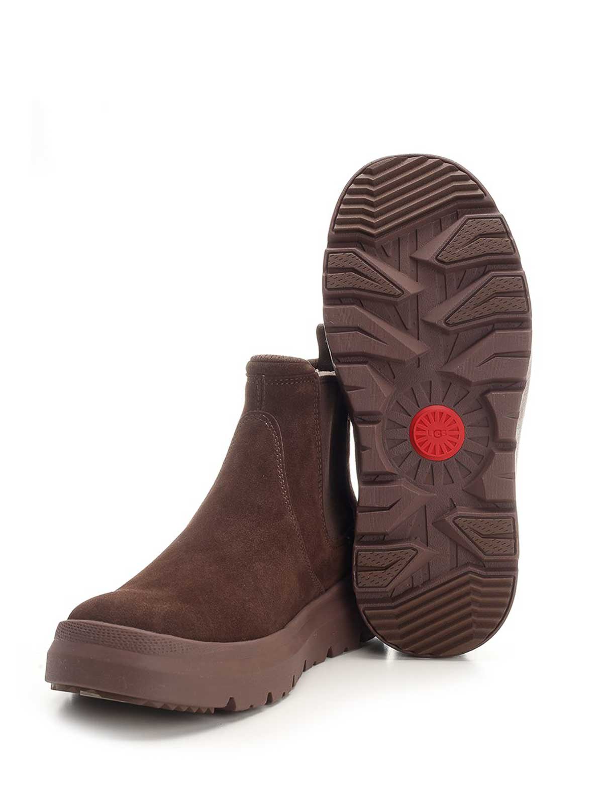 Ugg Chelsea Burleigh Boot Boots Brown In Brown