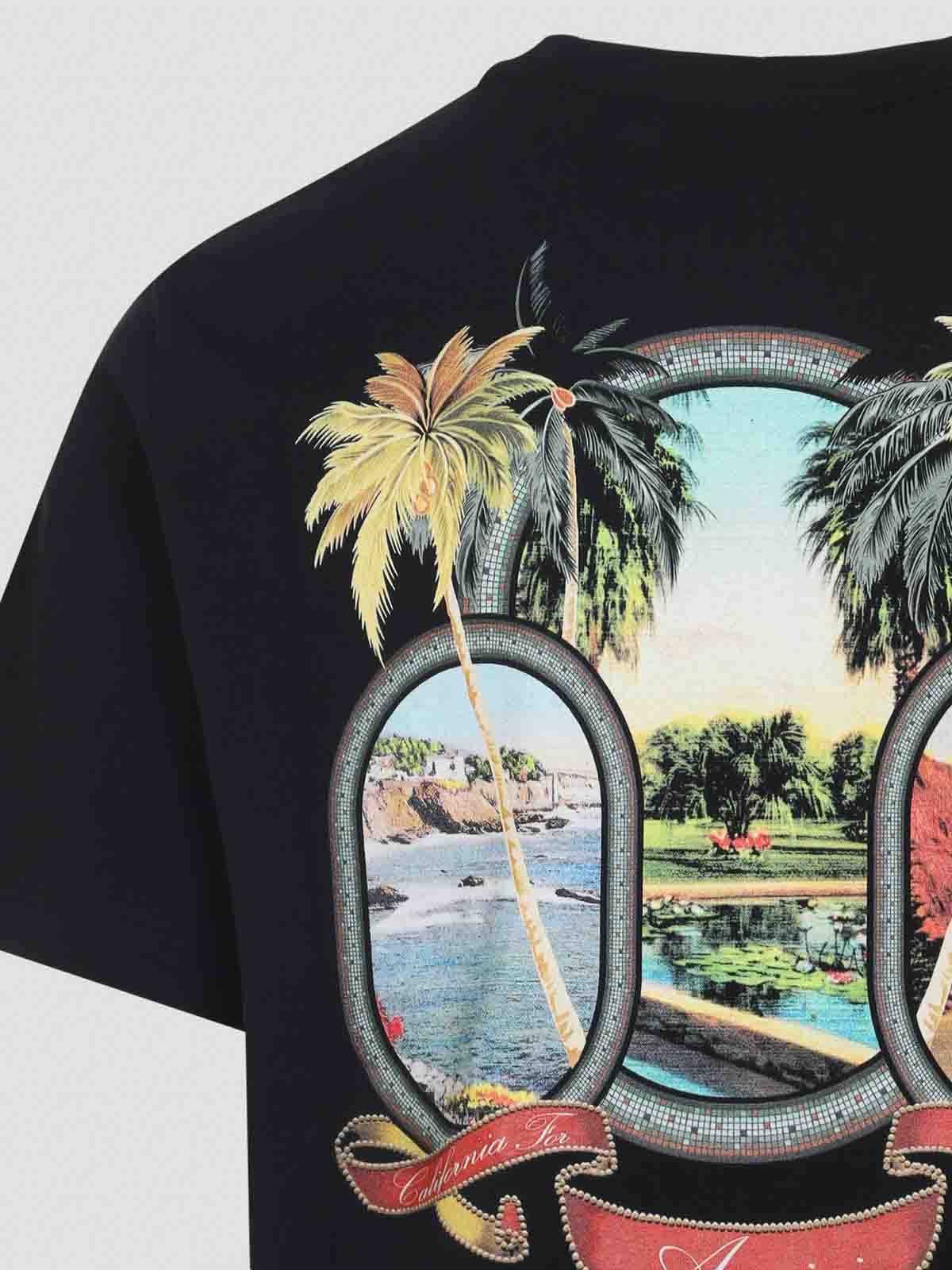 Ami Alexandre Mattiussi Camiseta - Negro In Black
