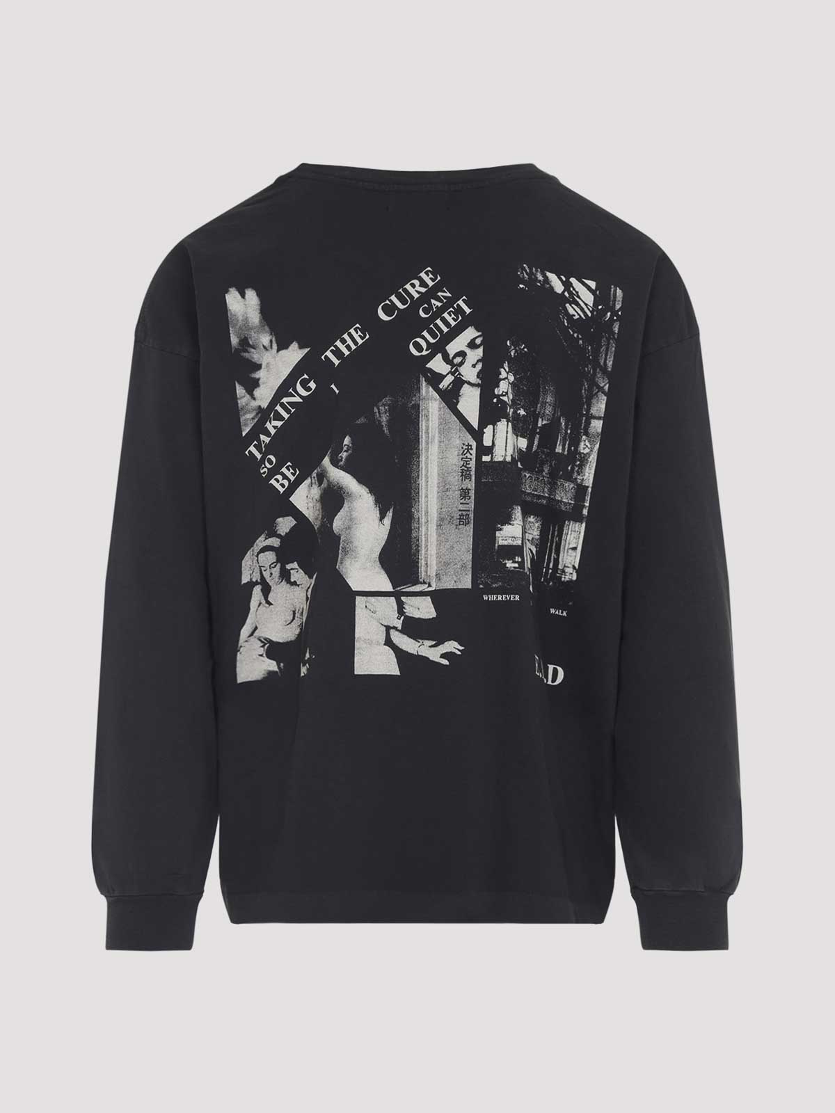 Enfants Riches Deprimes Taking The Cure Printed Cotton-jersey T-shirt In Black