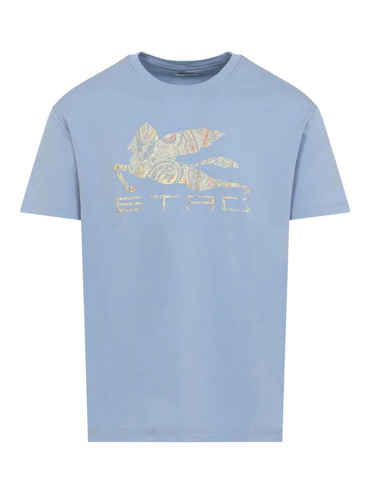 Etro Roma T-Shirt - Purple - Men | MRMA0002AK981F3981
