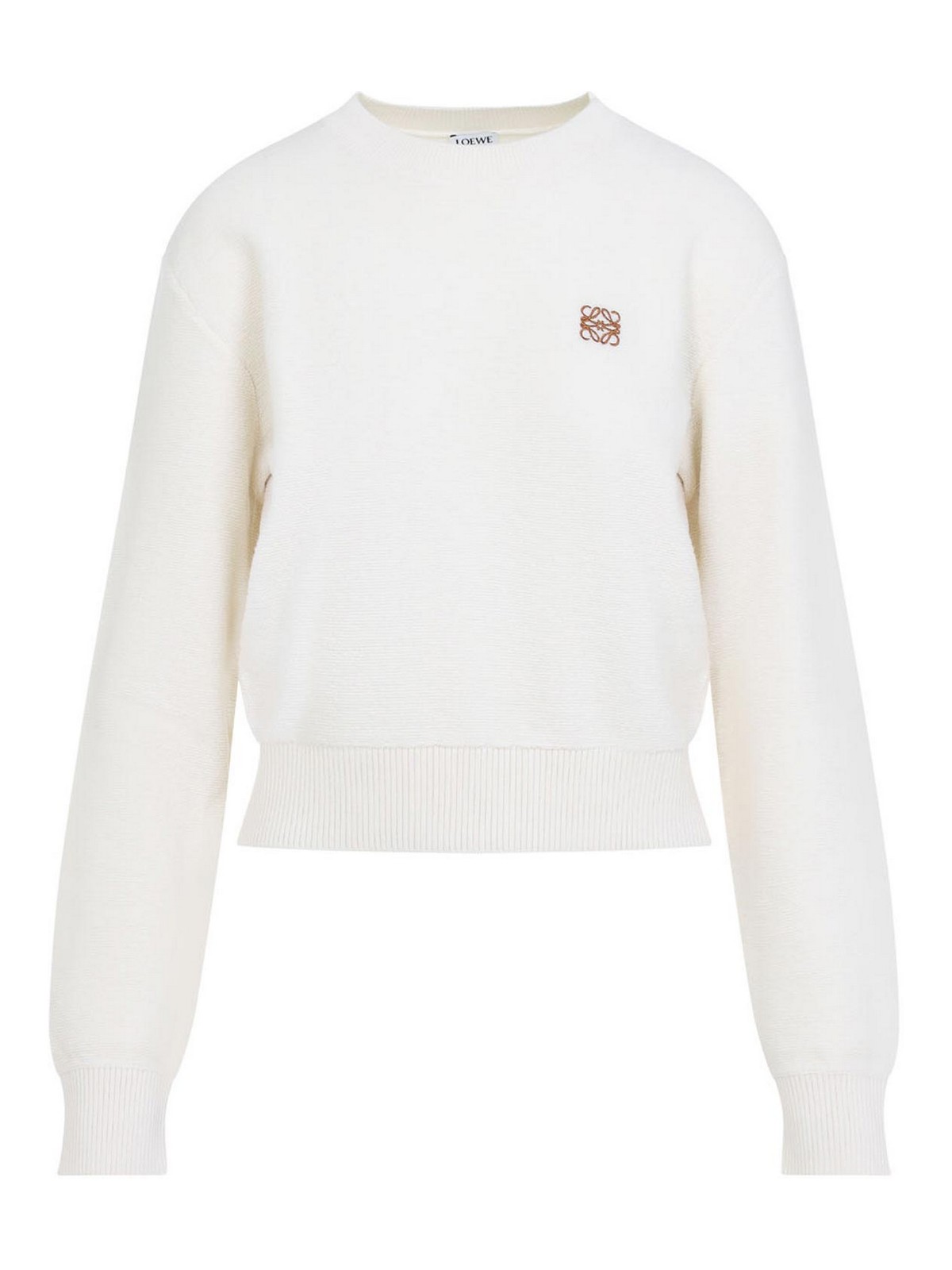 Loewe Anagram Sweater - Light Beige - Women|S359Y14KGJ2370