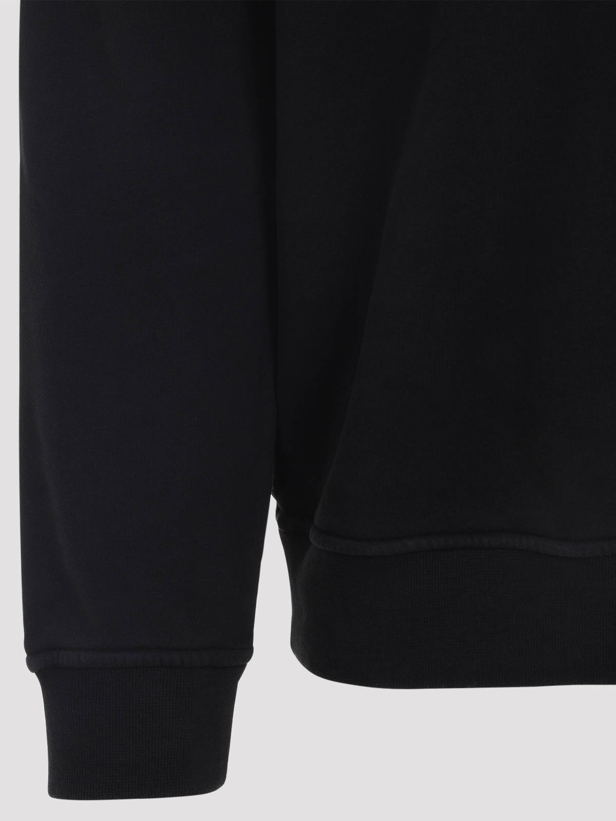STONE  スウェットシャツ　ブラック Stone Island コンパスバッジ スウェットシャツ | ブラック