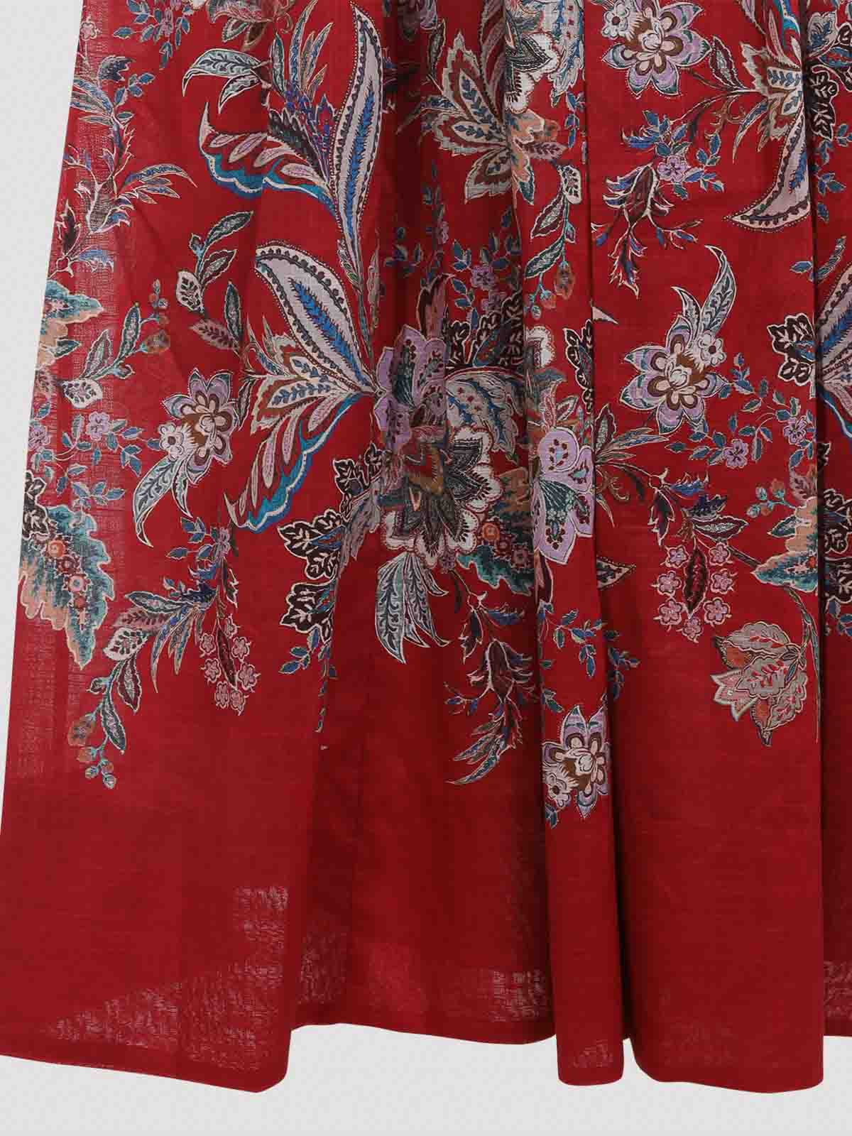 Zimmermann Vestido Midi - Multicolor In Red