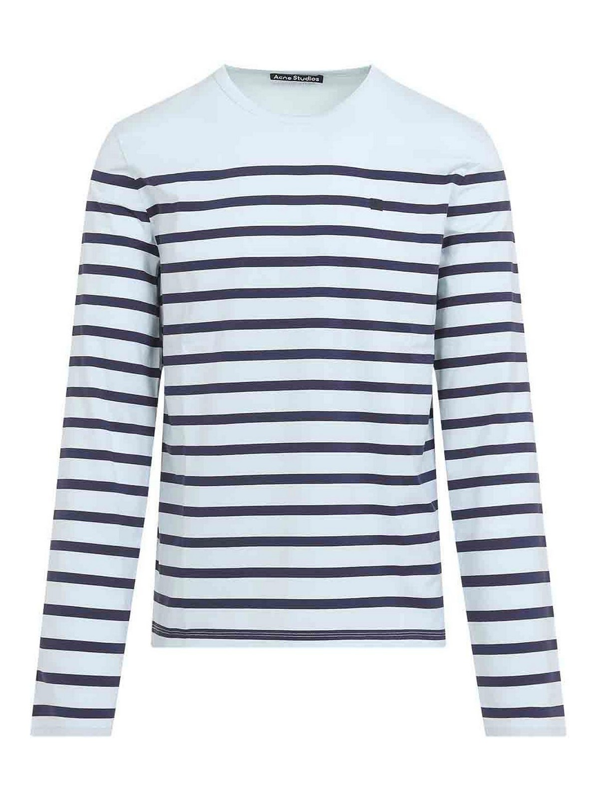 Tシャツ・カットソー Acne Studios:: LS T-SHIRT:S[RESALE] Acne Studios Ls T-Shirt - Light Blue - Men | CL0306AAV