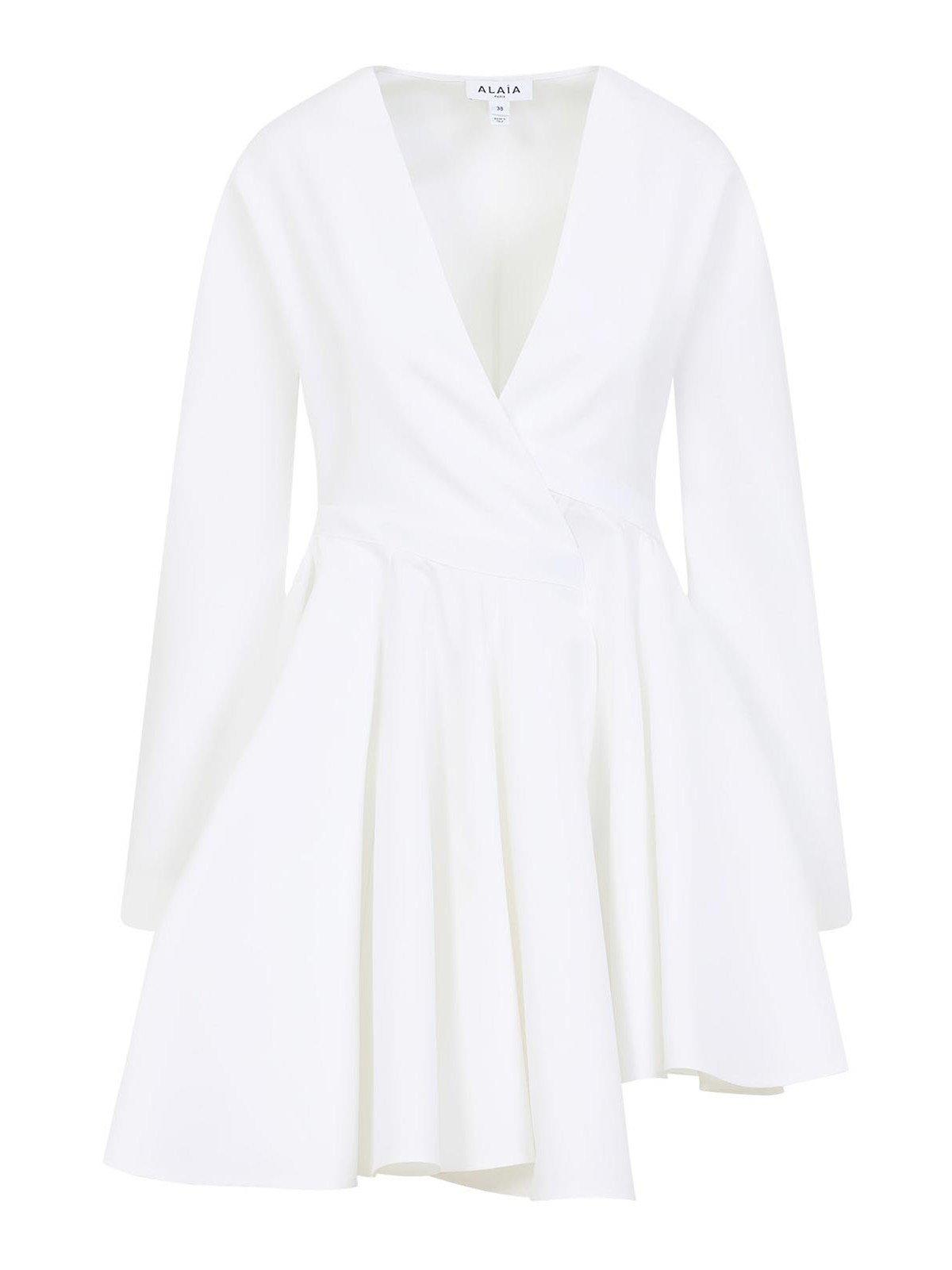 Alaïa Asym Belt Mini Dress